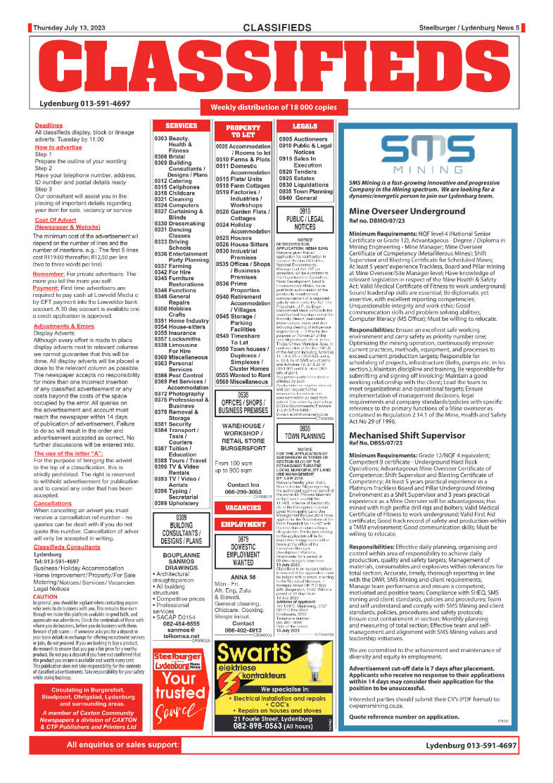 Steelburger News 13 July 2023 page 5
