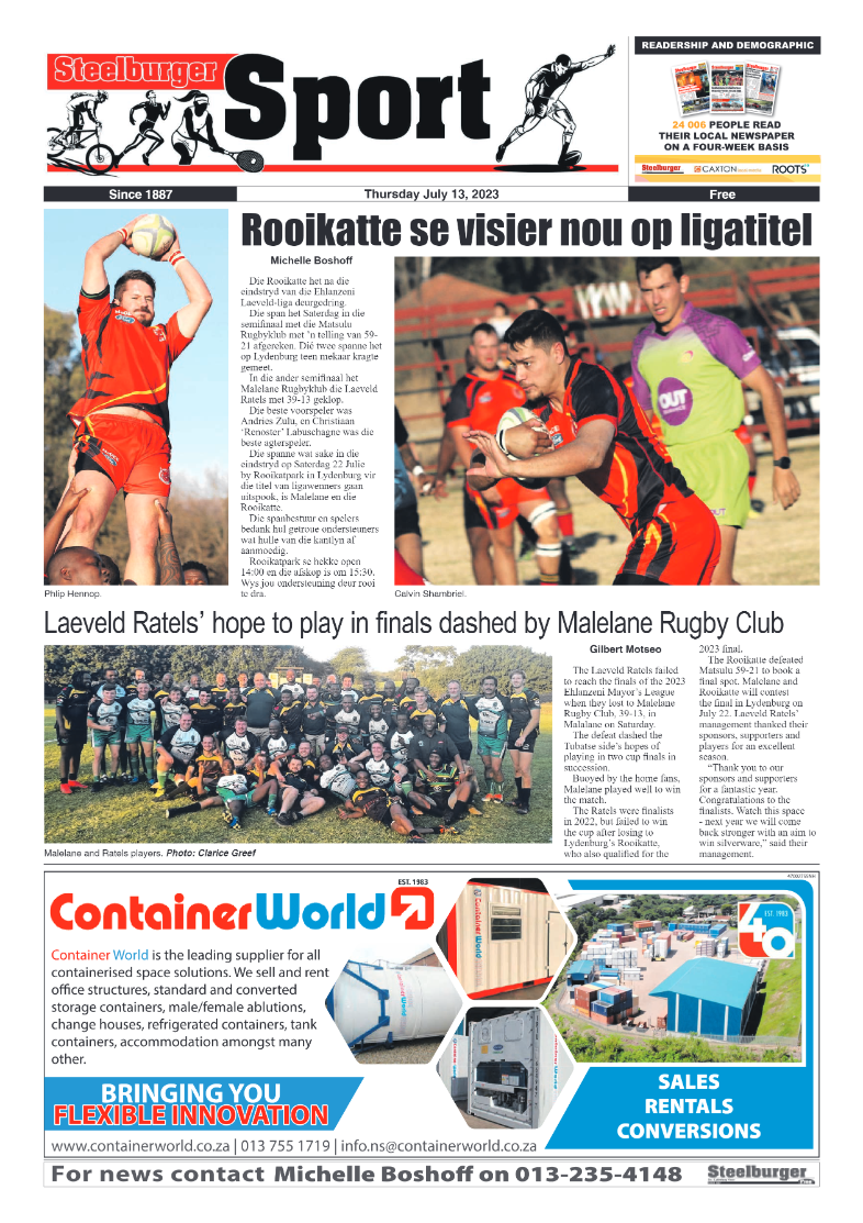Steelburger News 13 July 2023 page 8