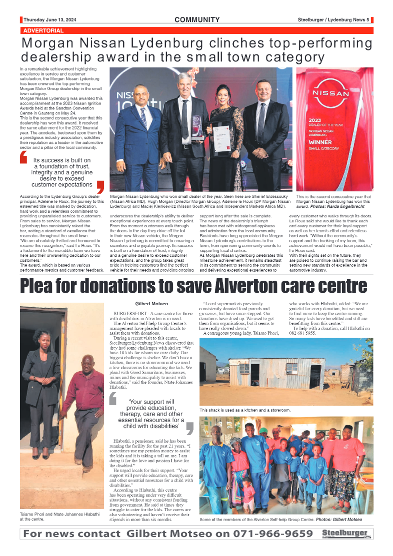 Steelburger News 13 June 2024 page 5