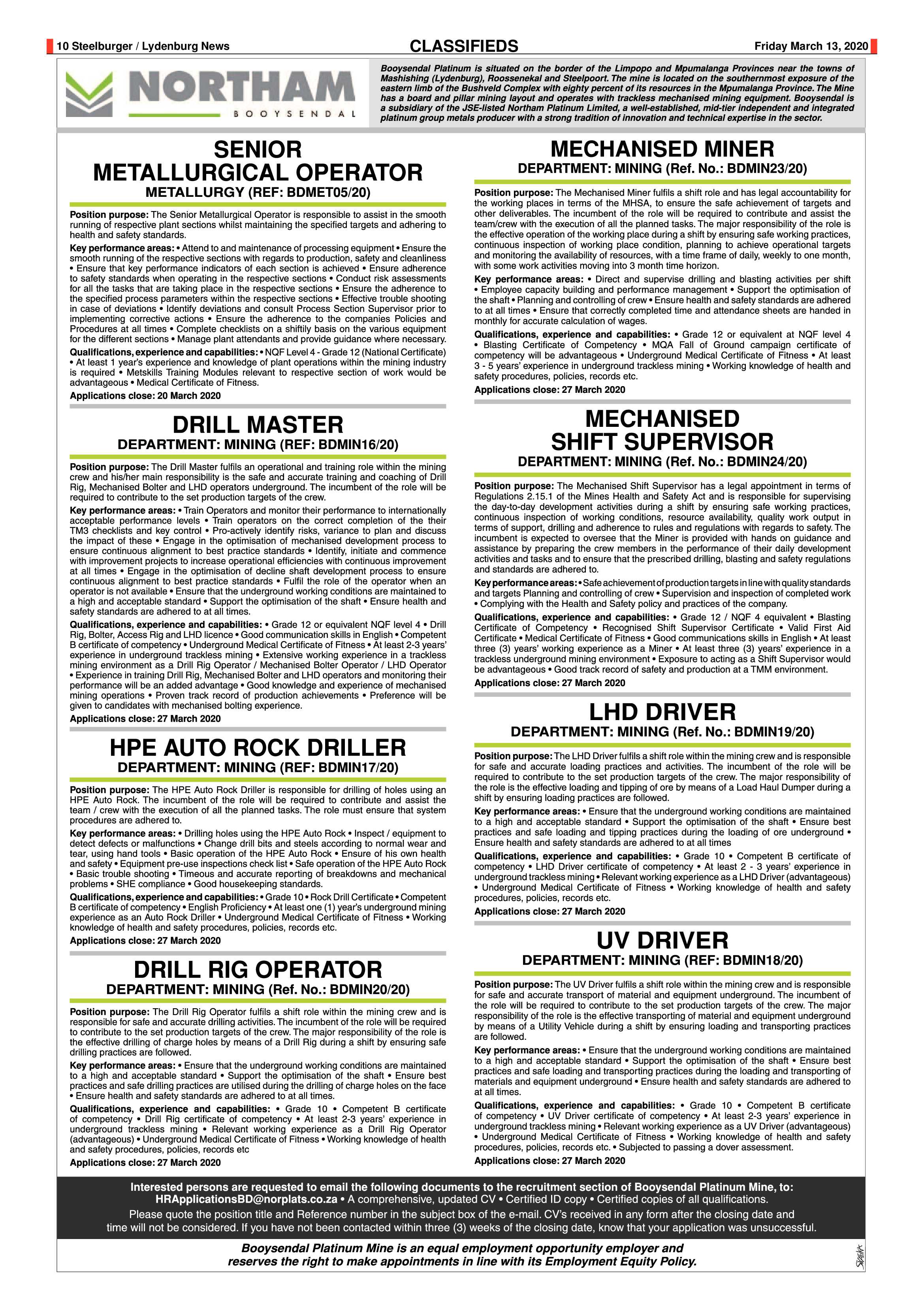 Steelburger News 13 March 2020 page 10
