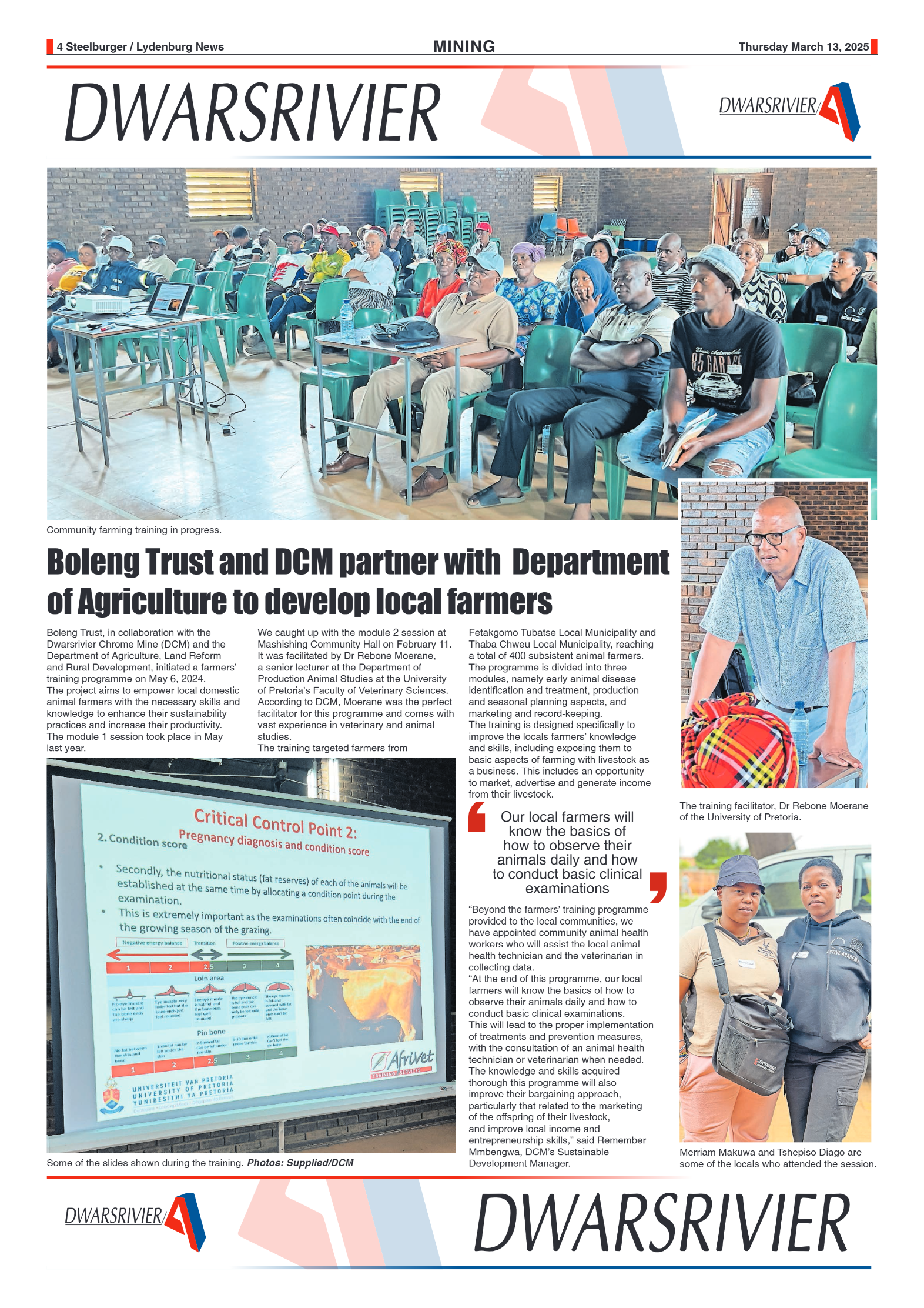 Steelburger News 14 March 2025 page 4