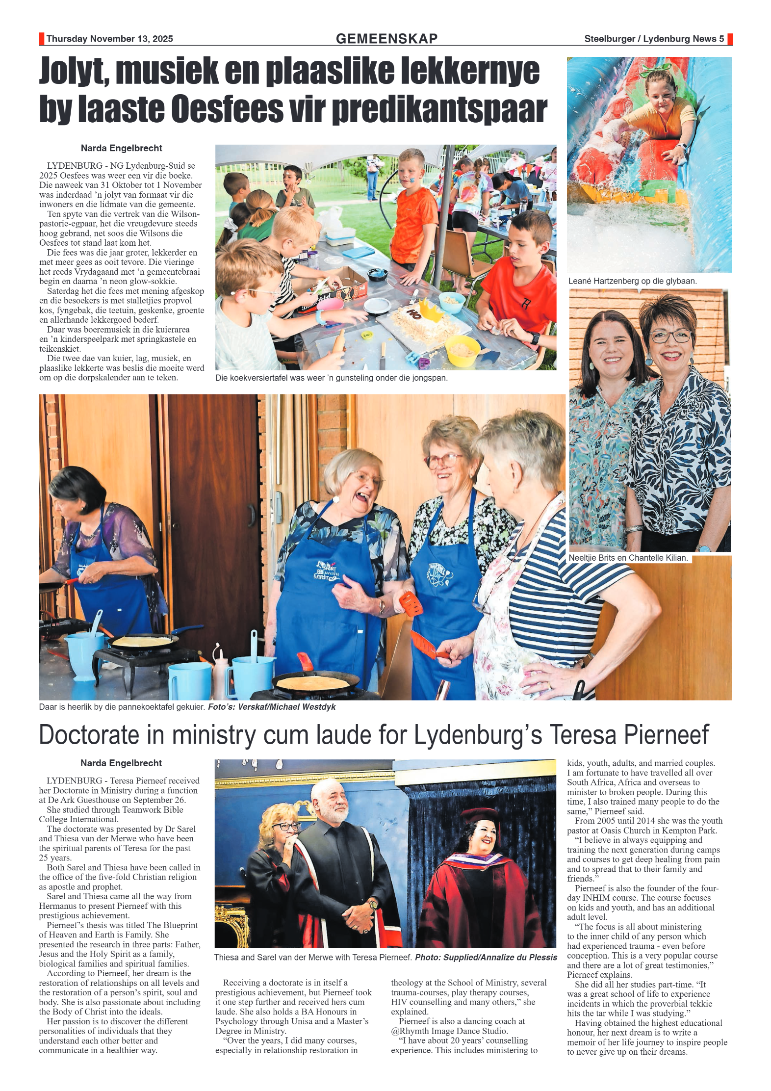 Steelburger News 13 November 2025 page 5