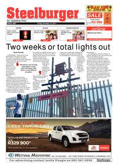 Steelburger News 13 October 2017