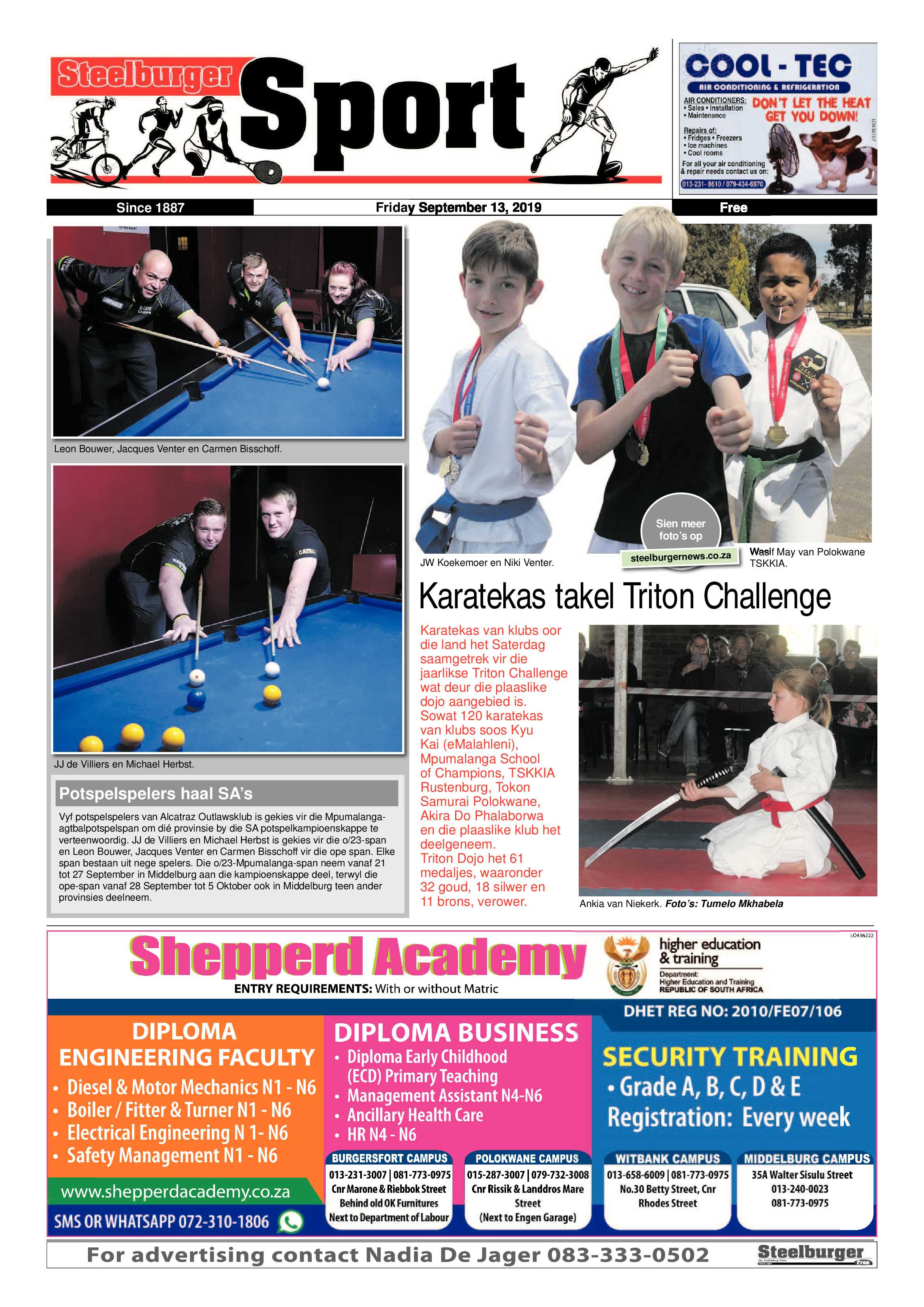 Steelburger News 13 September 2019 page 12