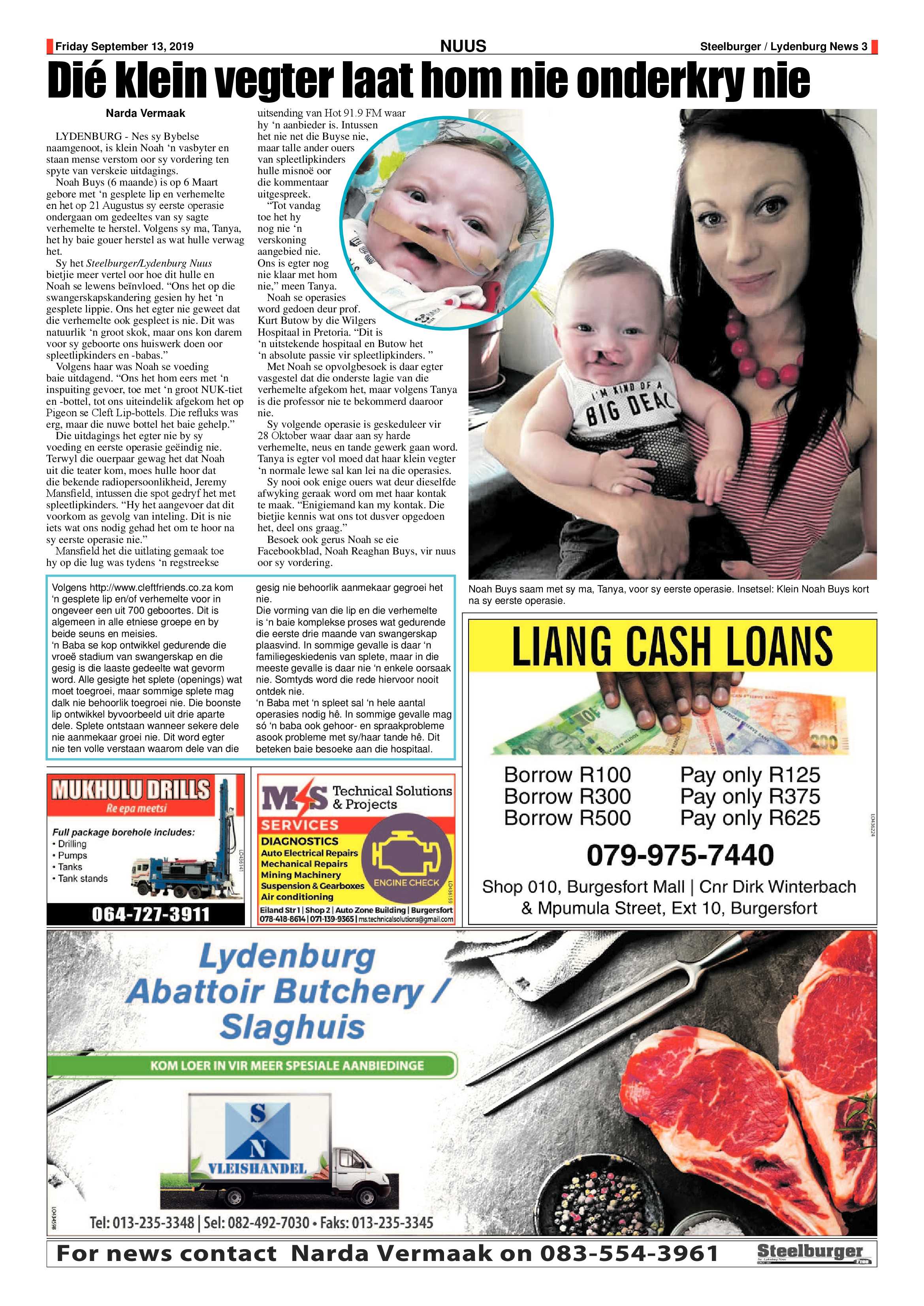 Steelburger News 13 September 2019 page 3