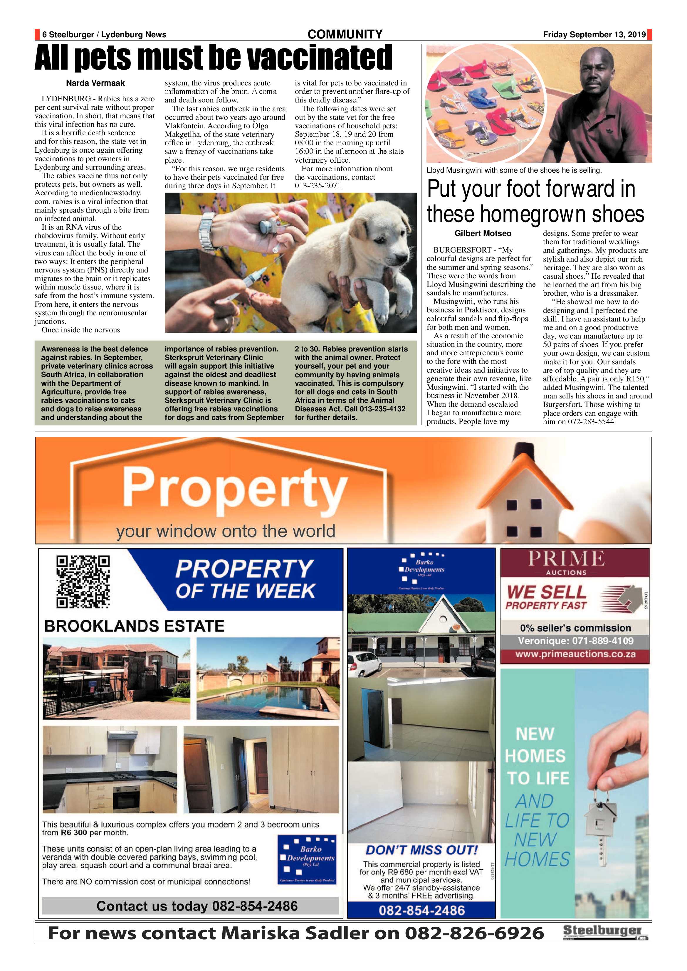 Steelburger News 13 September 2019 page 6