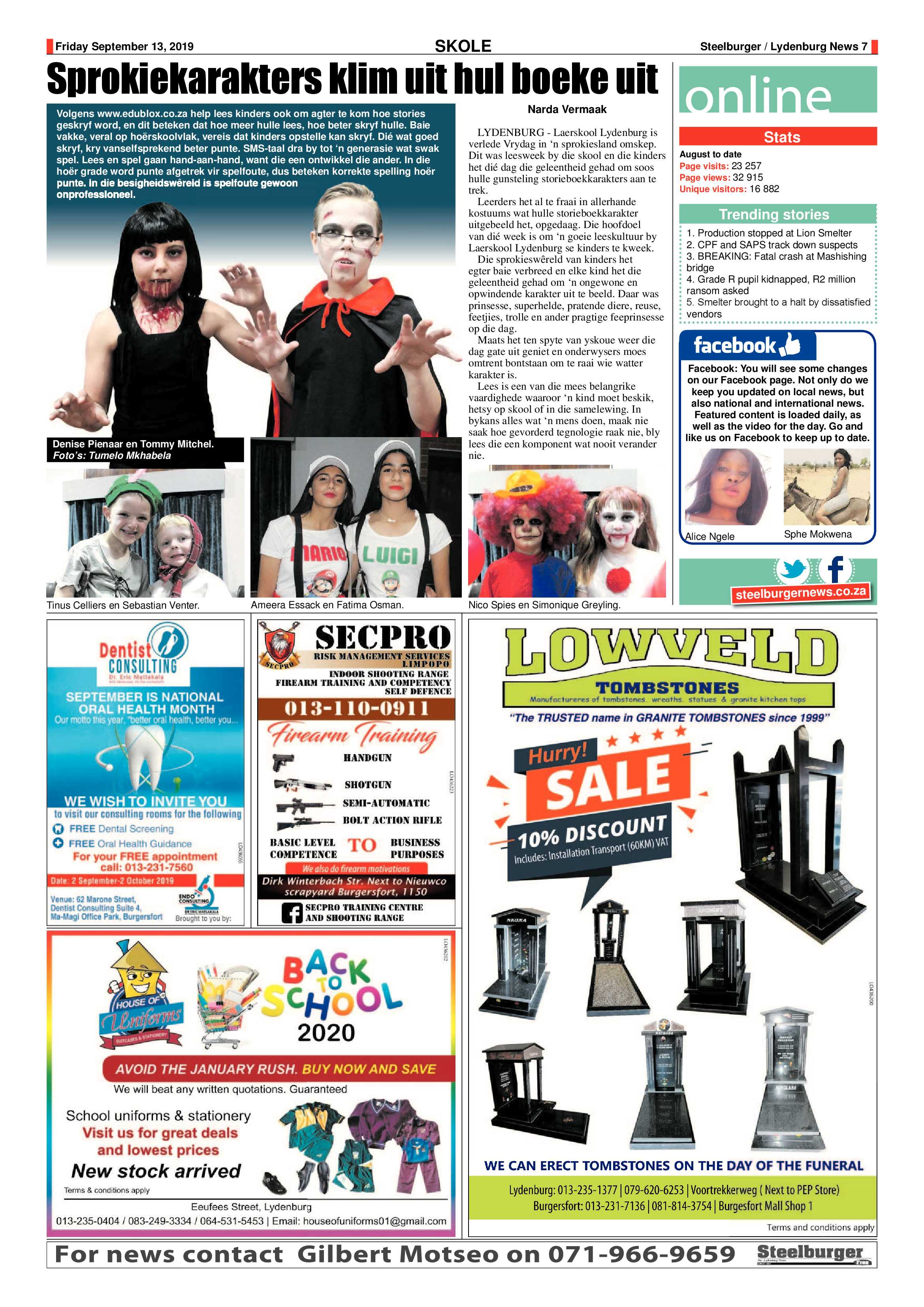 Steelburger News 13 September 2019 page 7