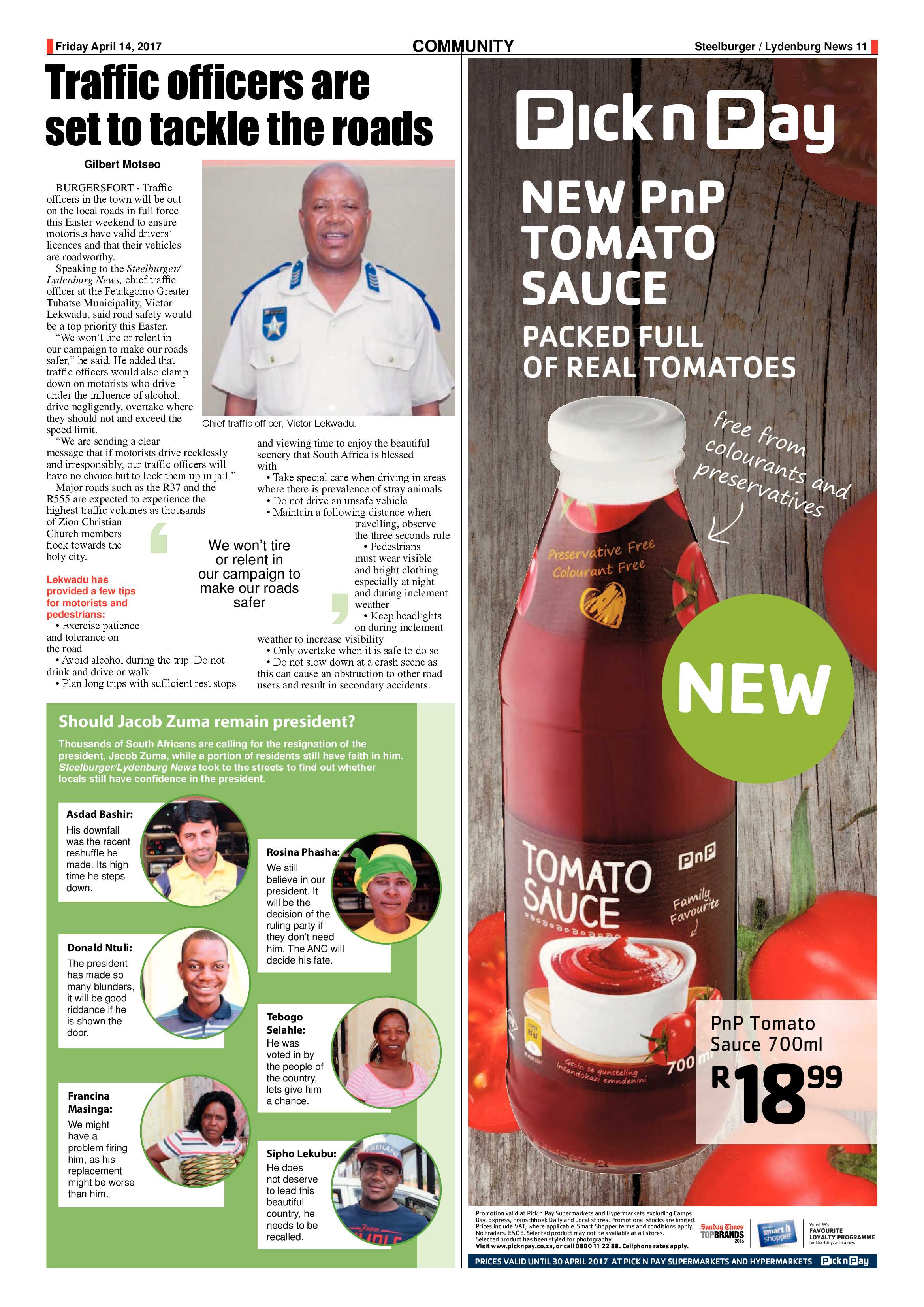 Steelburger News 14 April 2017 page 11