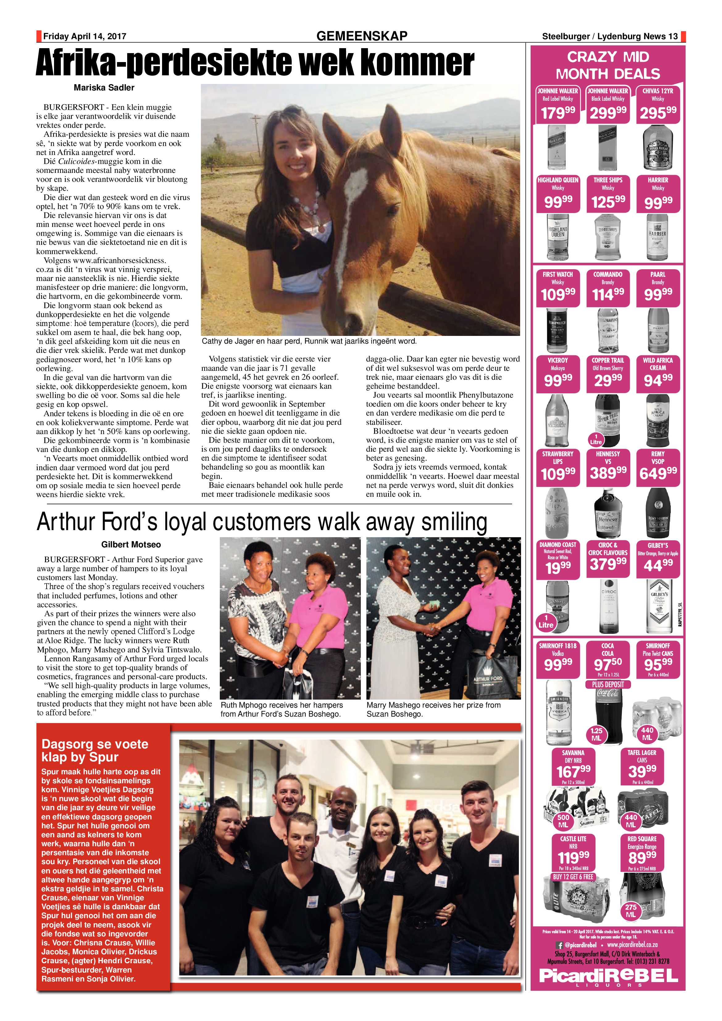 Steelburger News 14 April 2017 page 13
