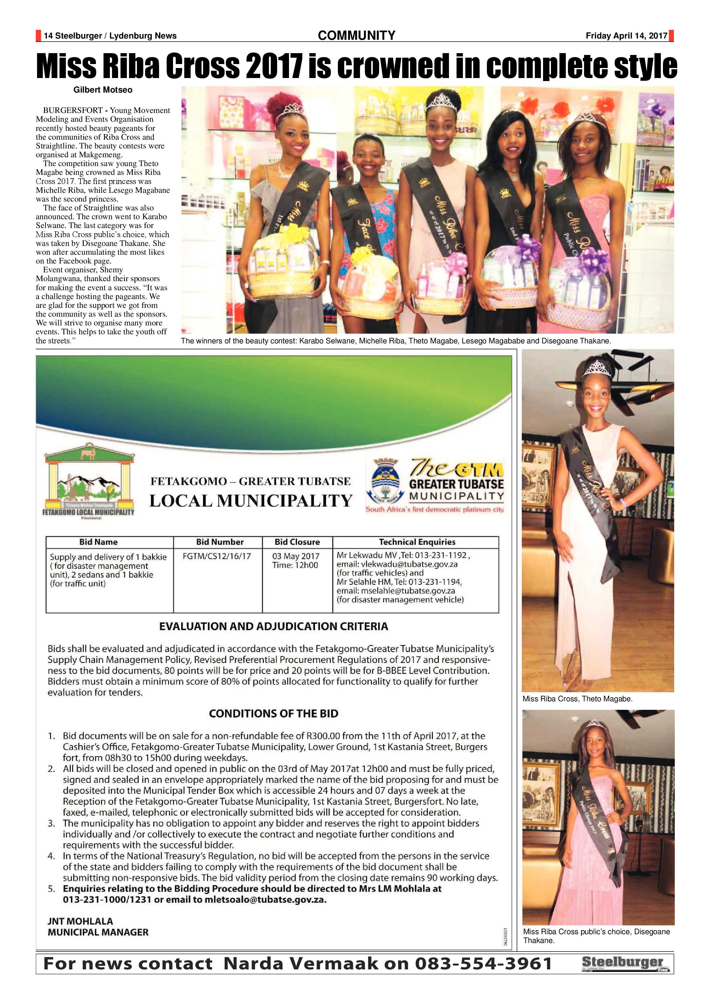 Steelburger News 14 April 2017 page 14