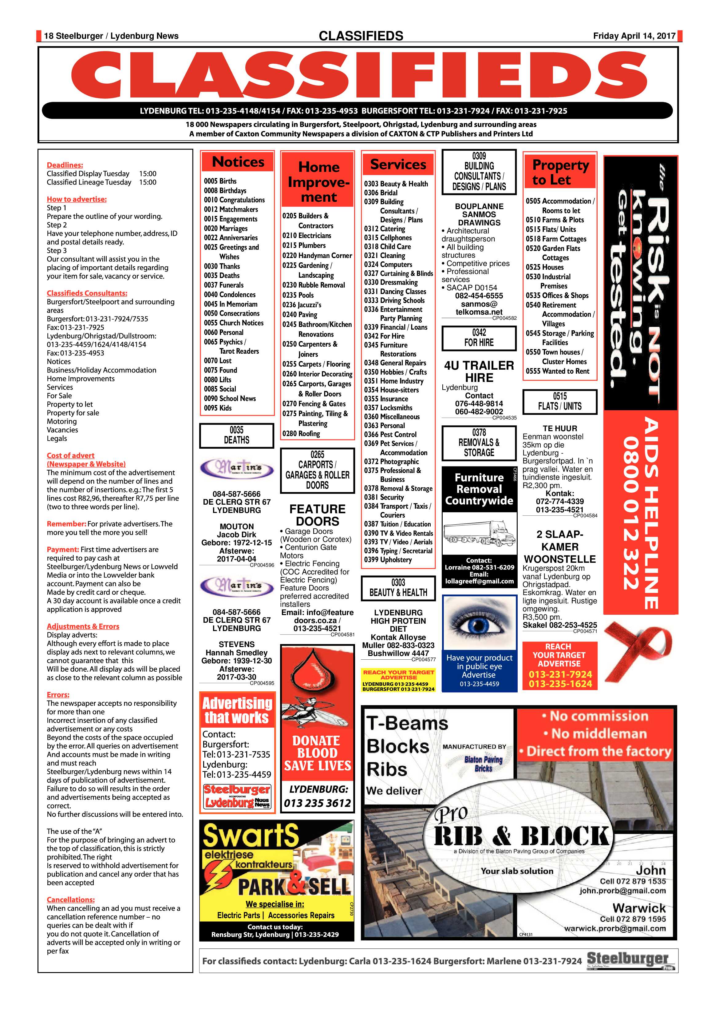 Steelburger News 14 April 2017 page 18