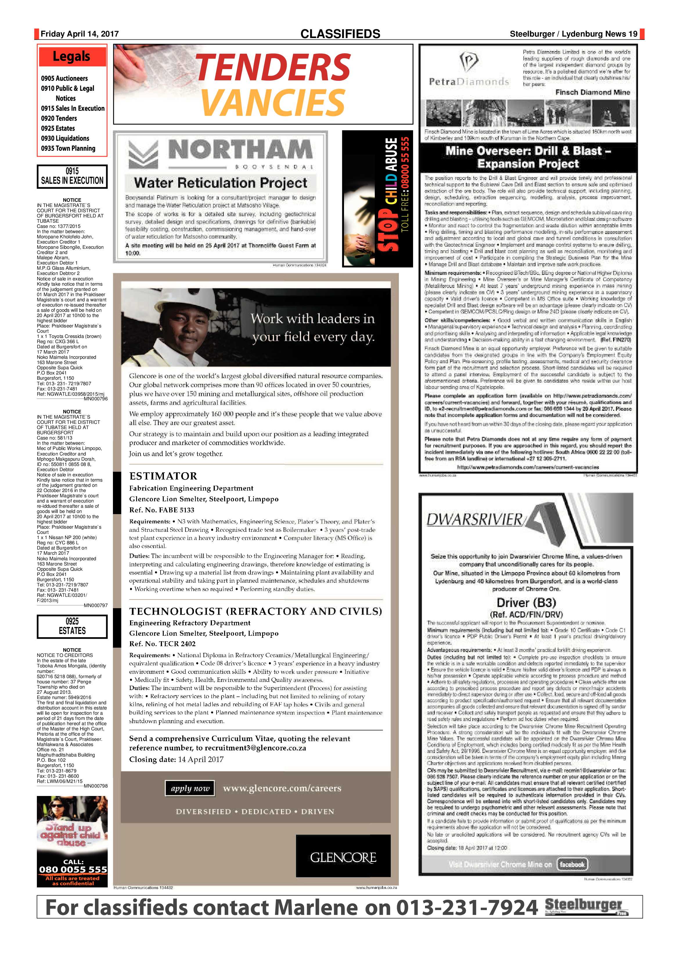 Steelburger News 14 April 2017 page 19