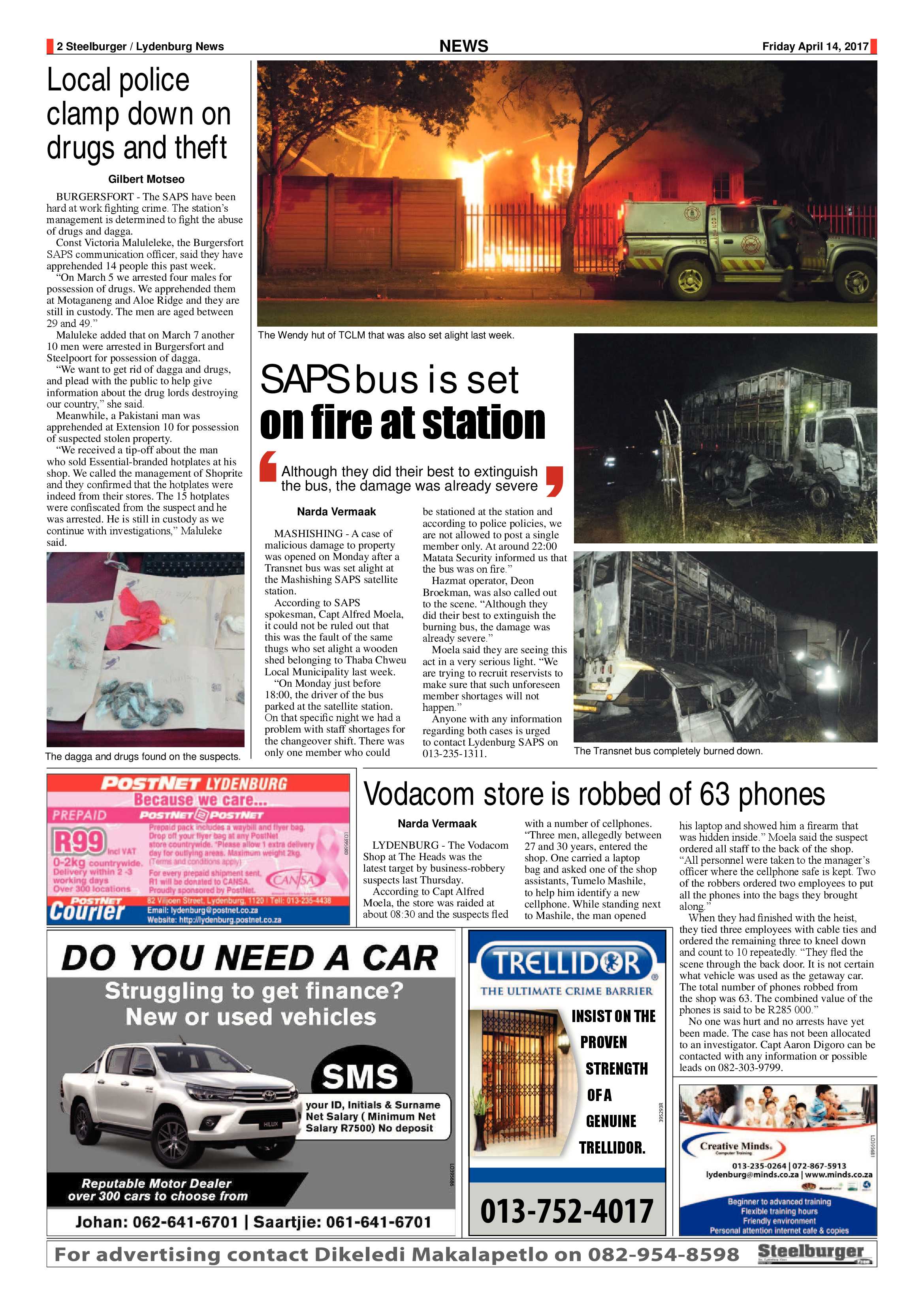 Steelburger News 14 April 2017 page 2