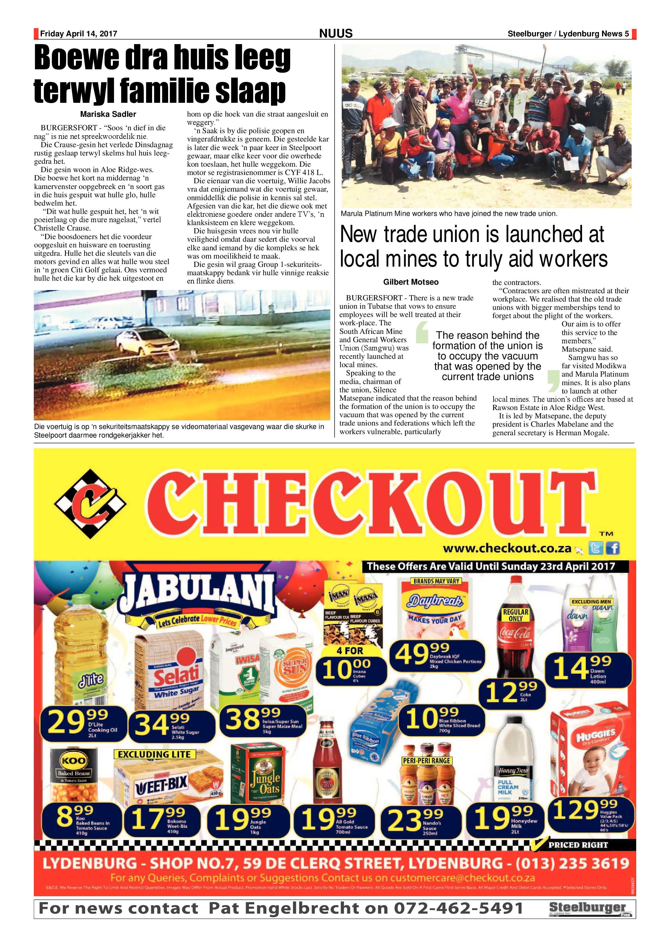Steelburger News 14 April 2017 page 5