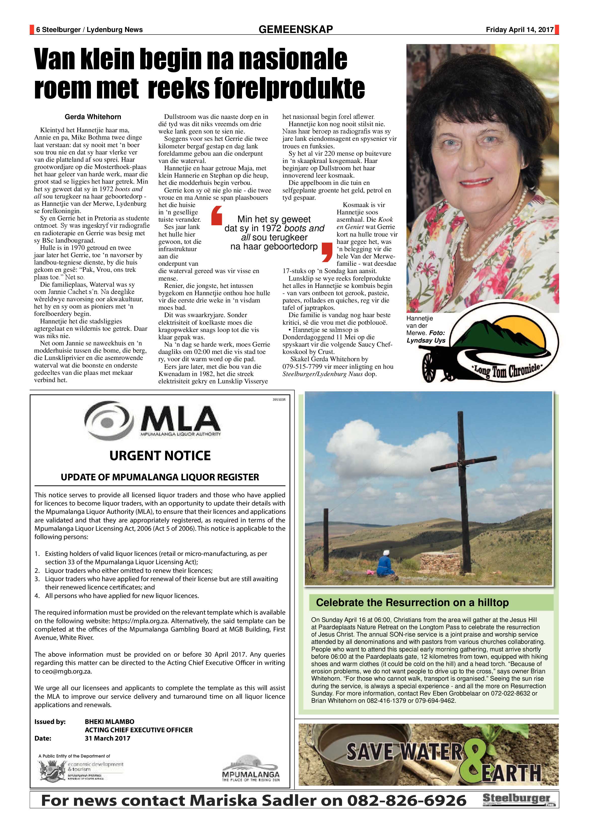 Steelburger News 14 April 2017 page 6