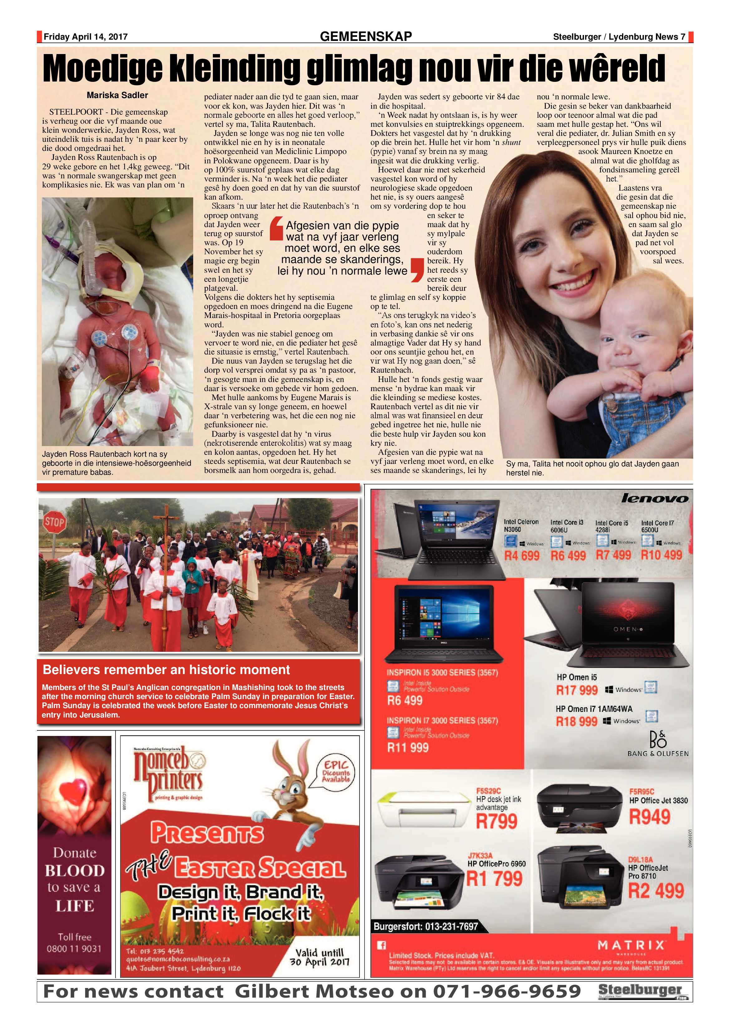 Steelburger News 14 April 2017 page 7