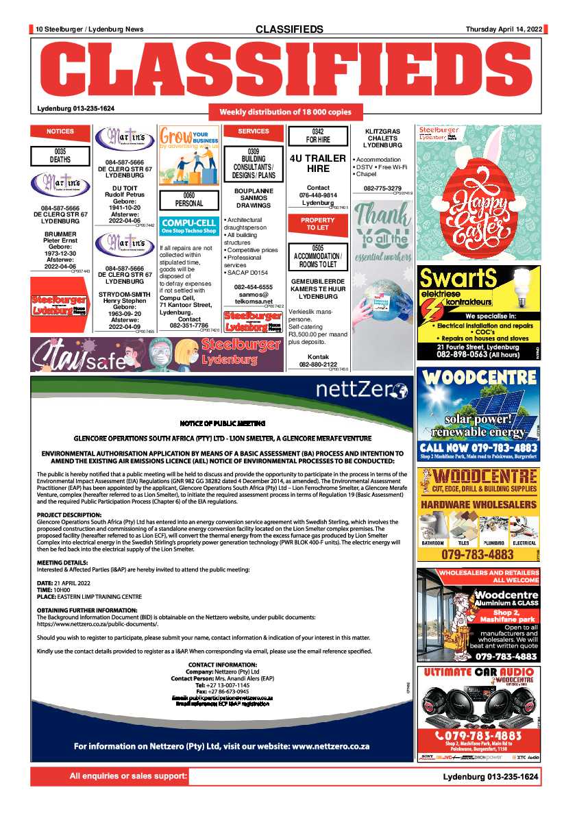 Steelburger News 14 April 2022 page 10