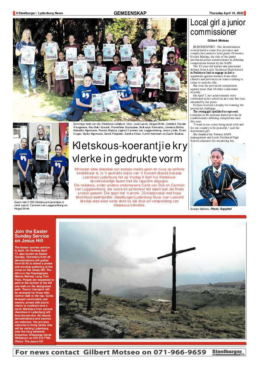 Steelburger News 14 April 2022 page 4