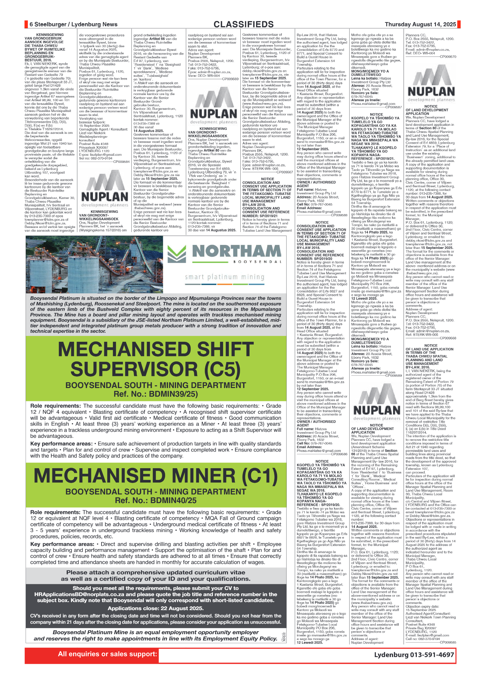 Steelburger News 14 August 2025 page 6