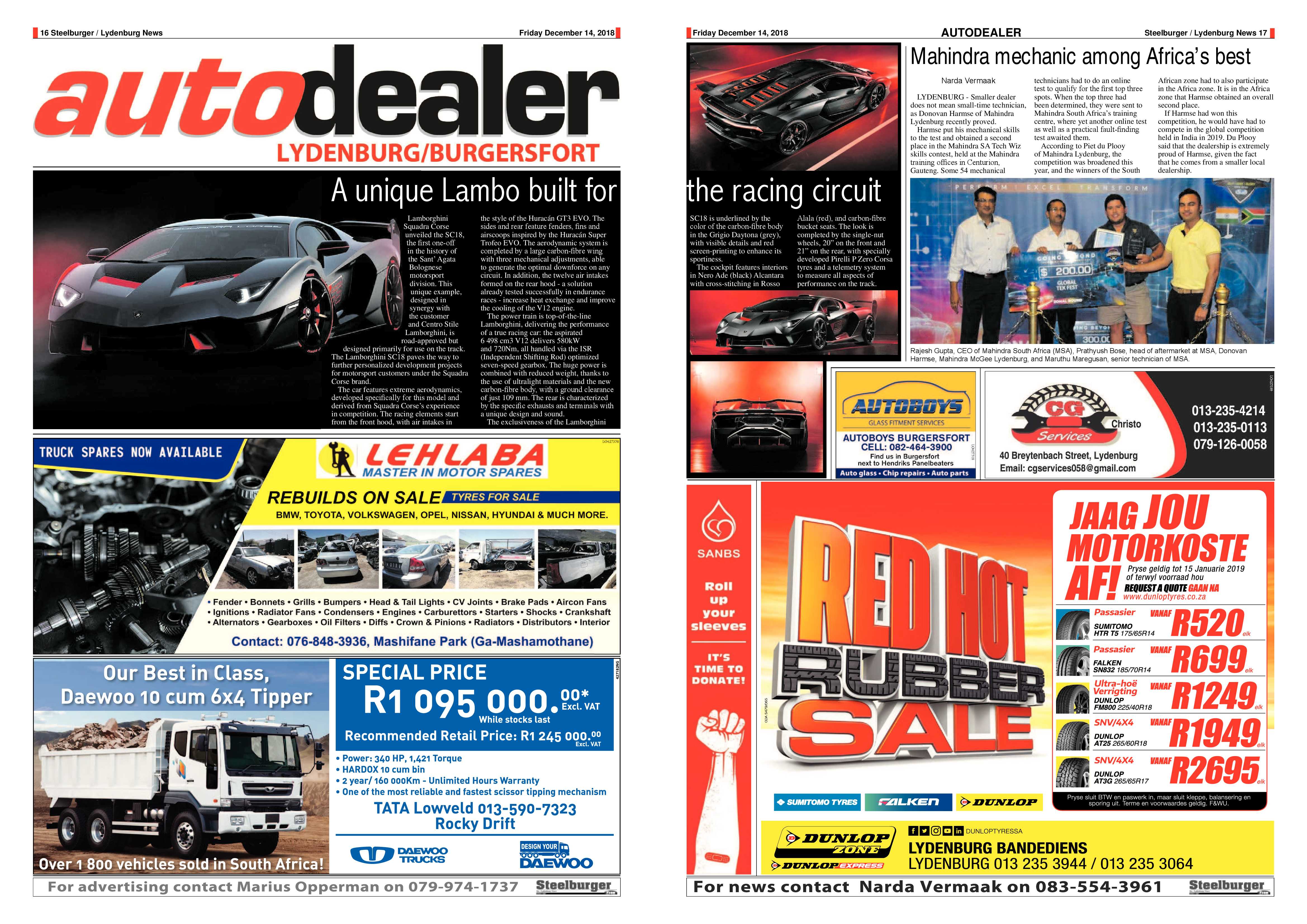 Steelburger News 14 December 2018 page 15