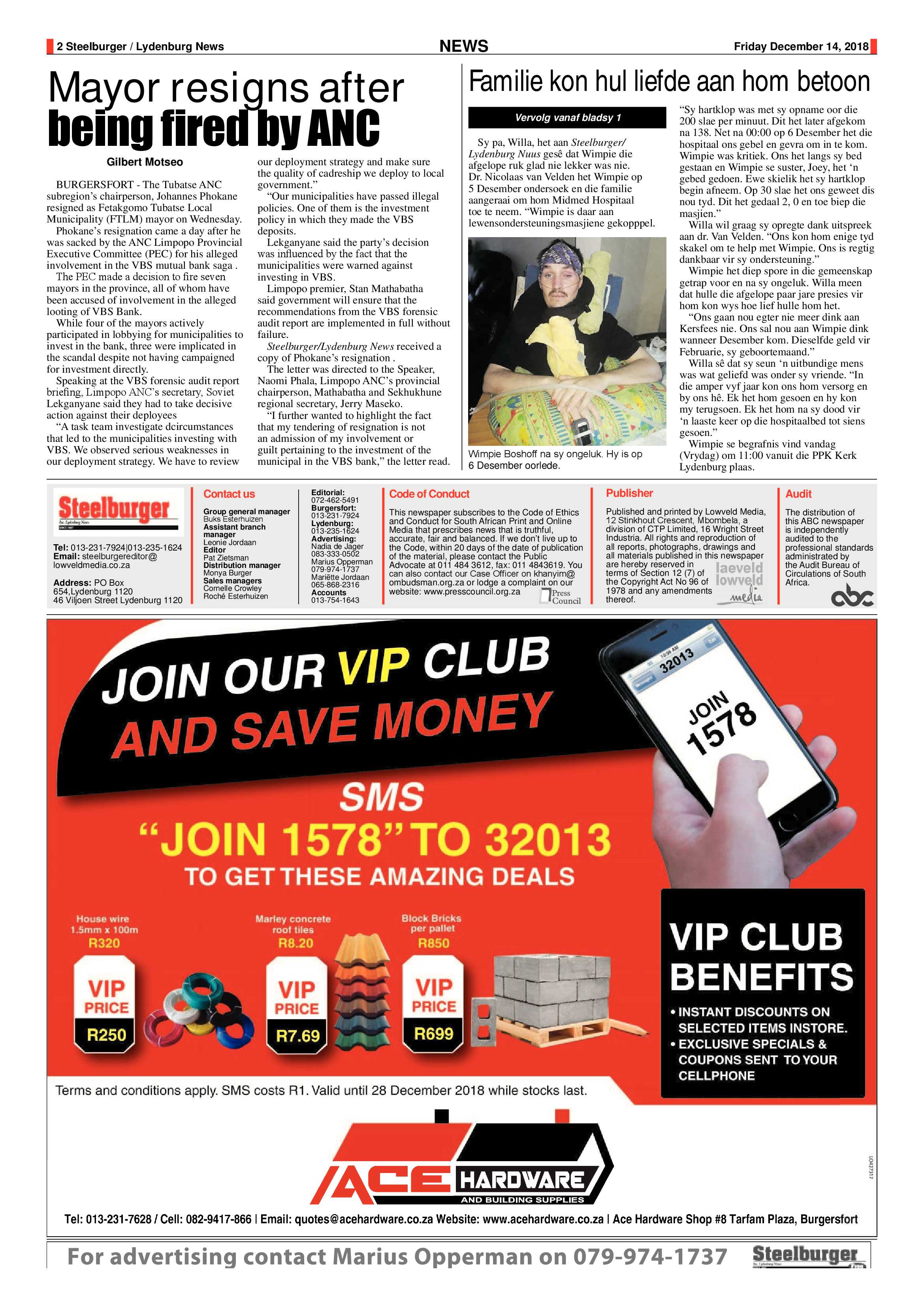 Steelburger News 14 December 2018 page 2