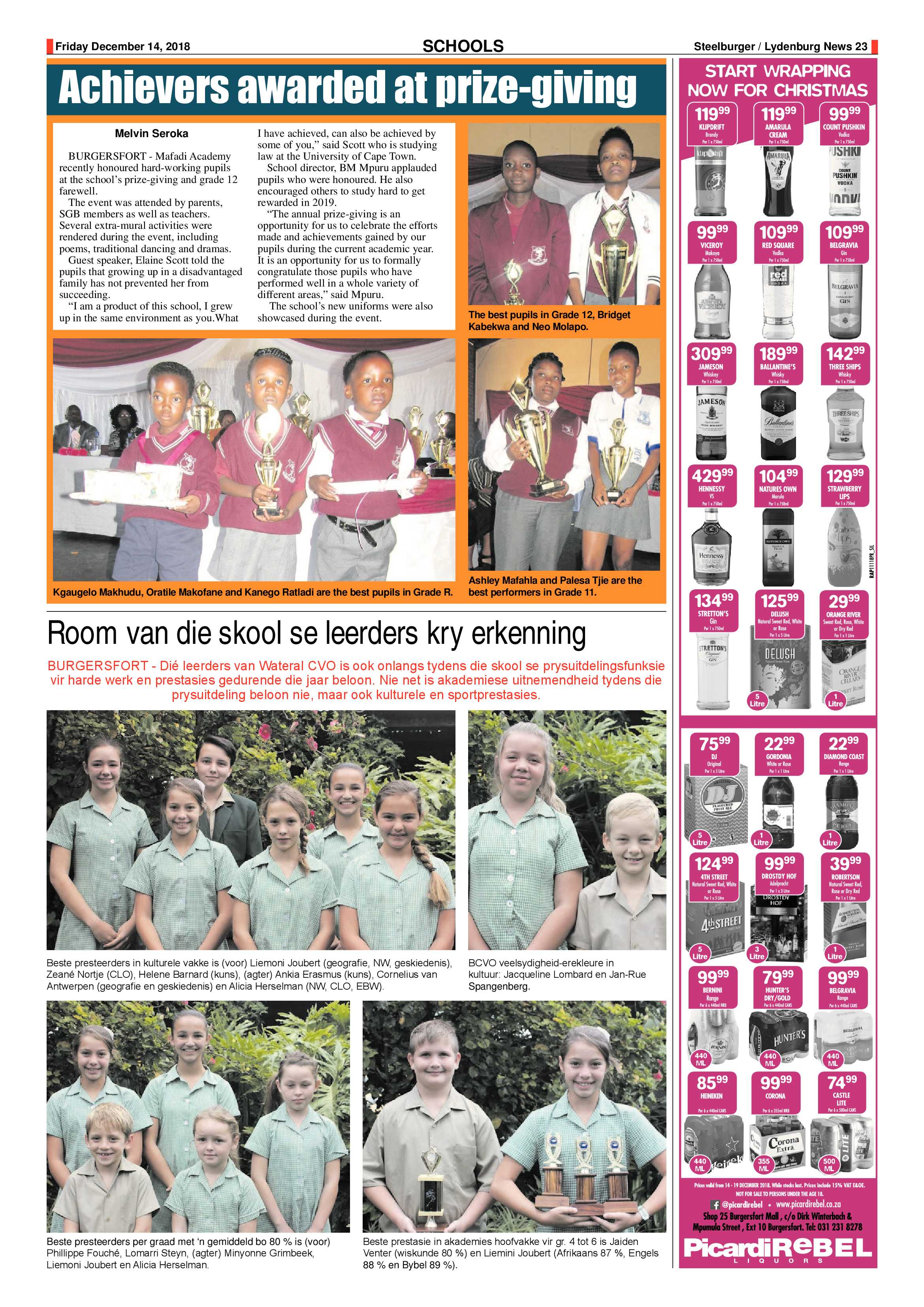Steelburger News 14 December 2018 page 21
