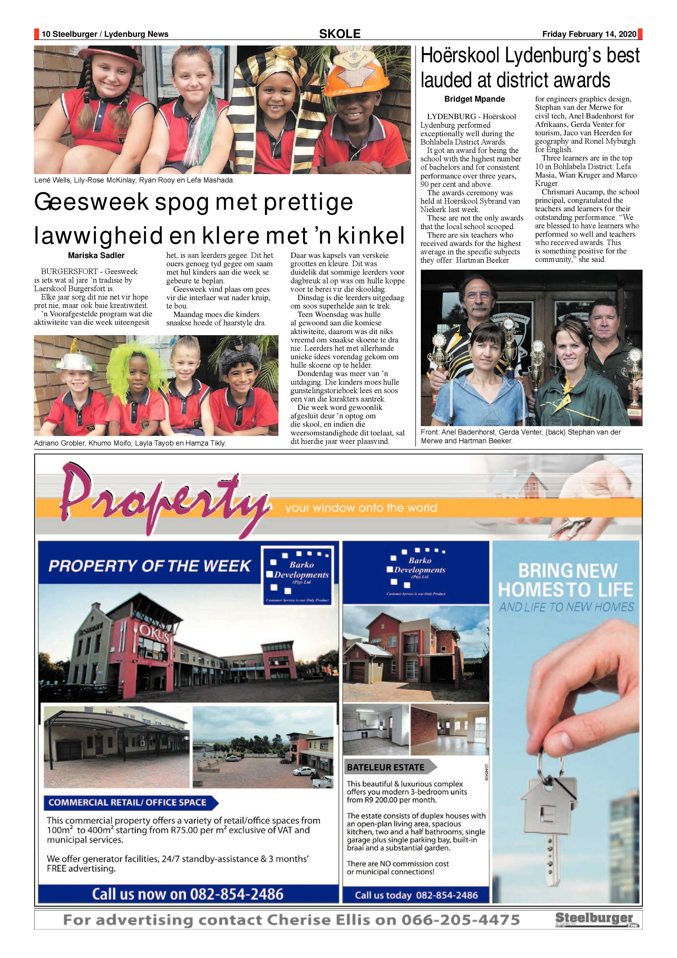 Steelburger News 14 February 2020 page 10