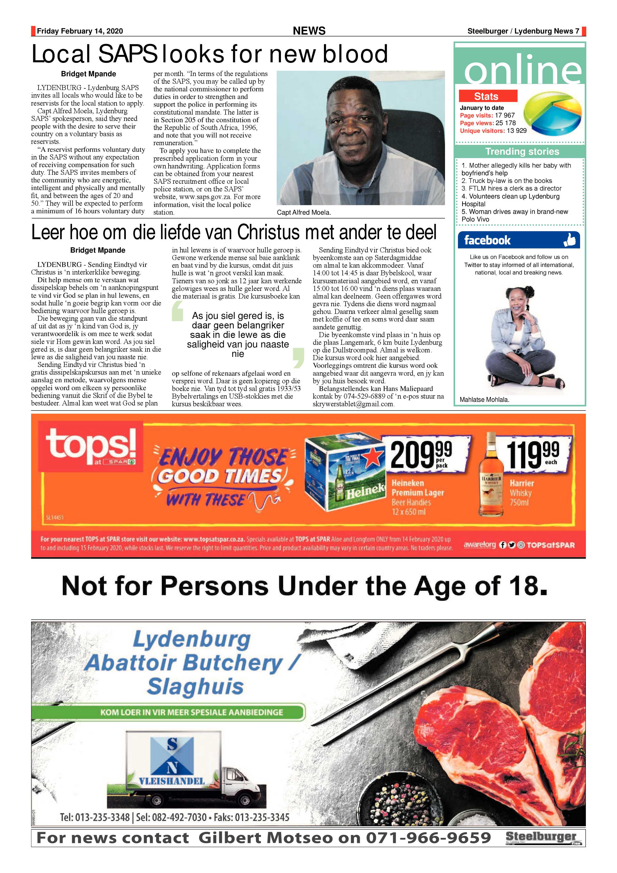 Steelburger News 14 February 2020 page 7