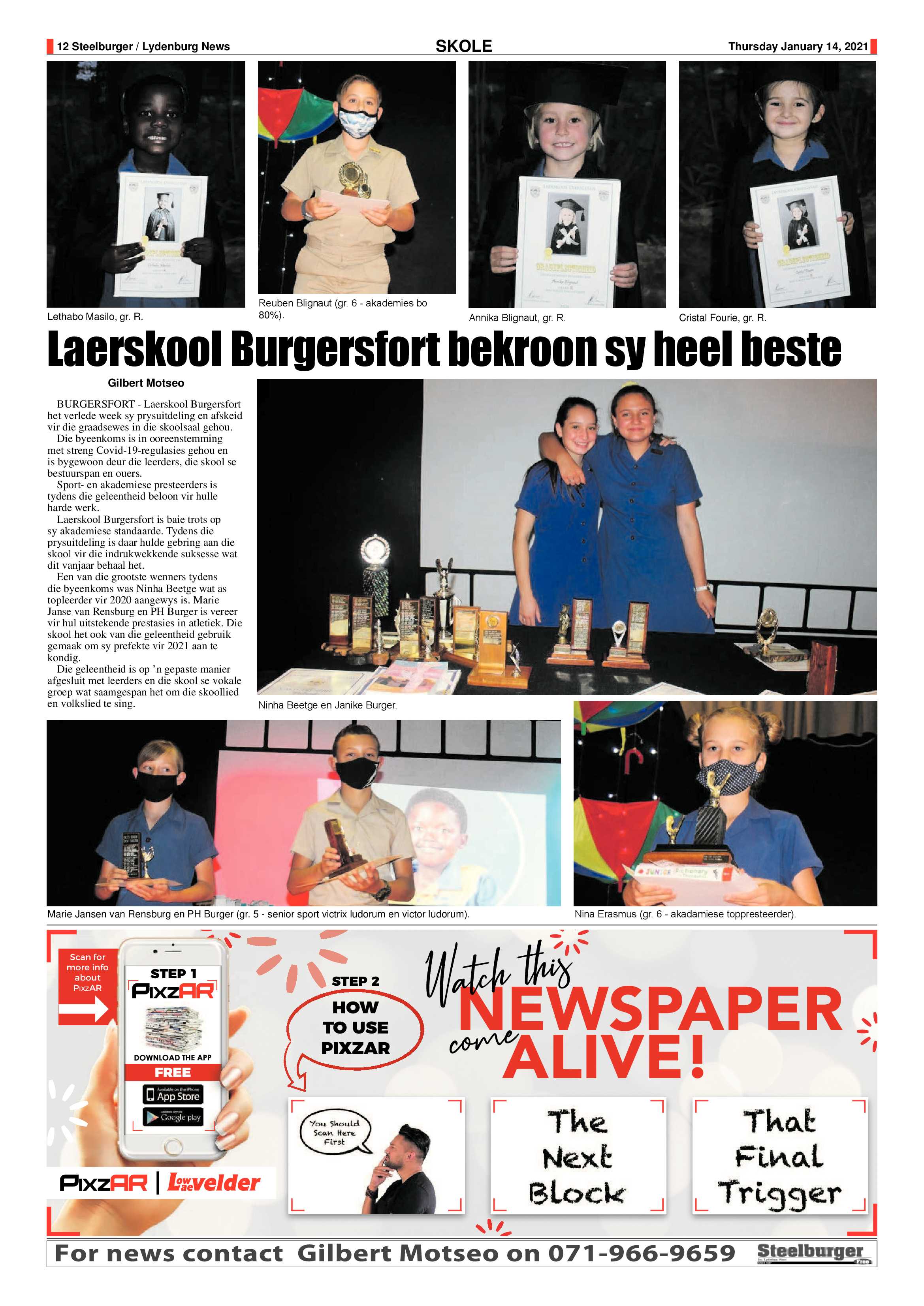 Steelburger news 14 January 2021 page 12