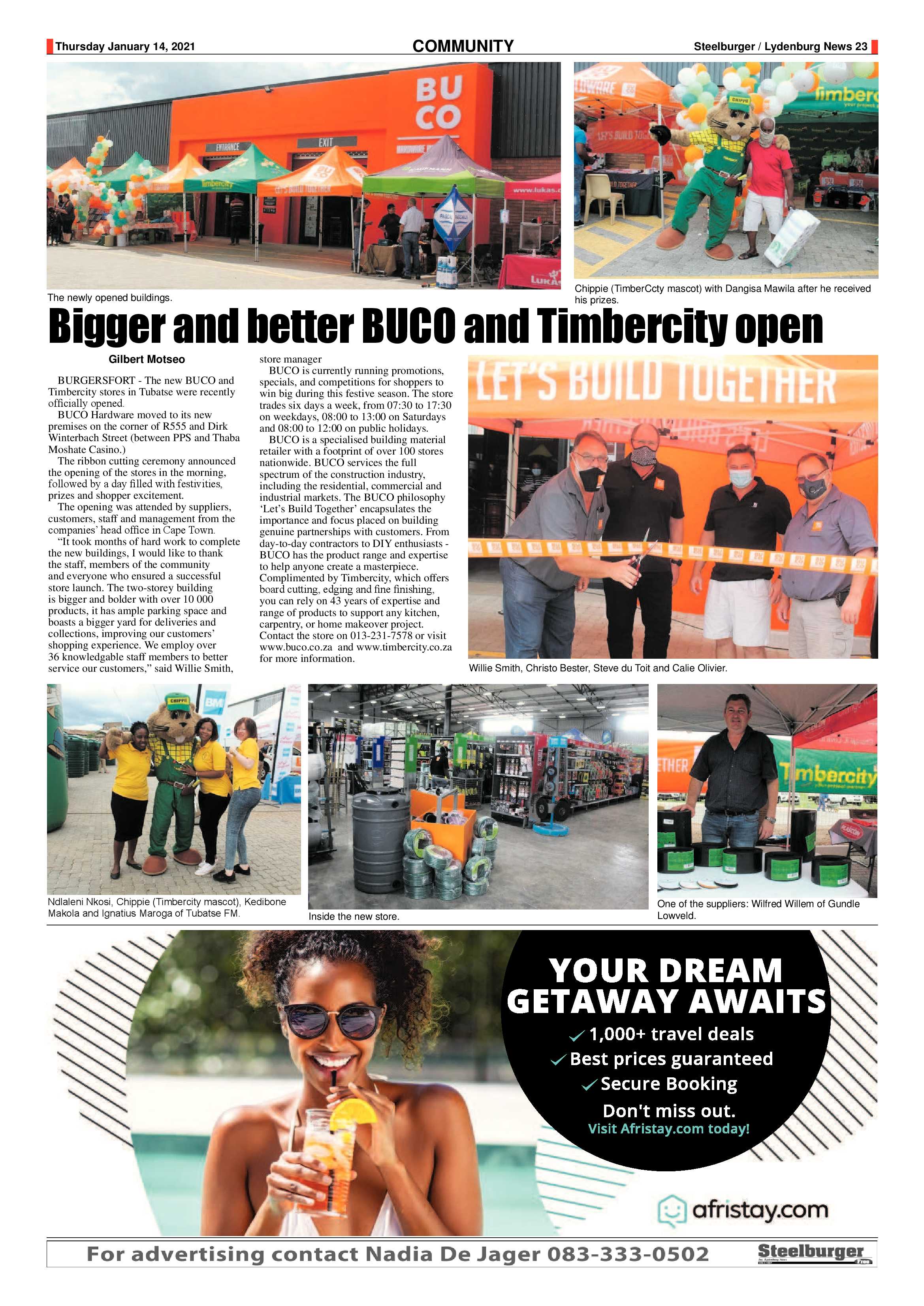 Steelburger news 14 January 2021 page 23