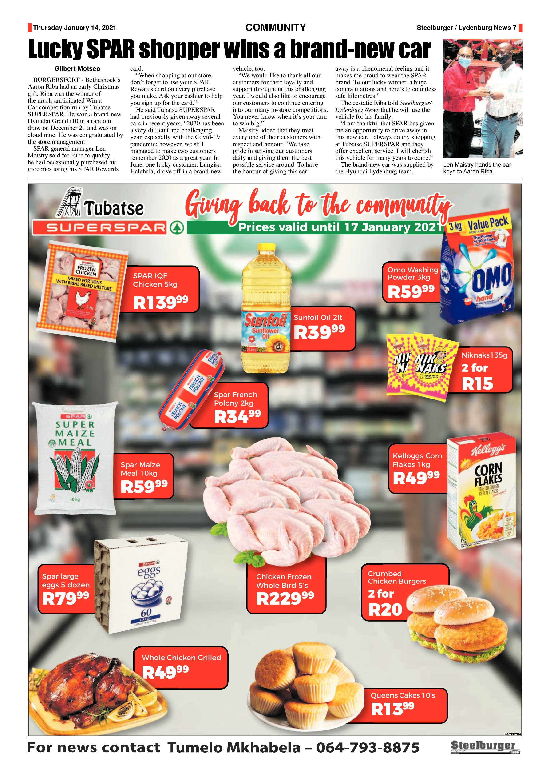 Steelburger news 14 January 2021 page 7