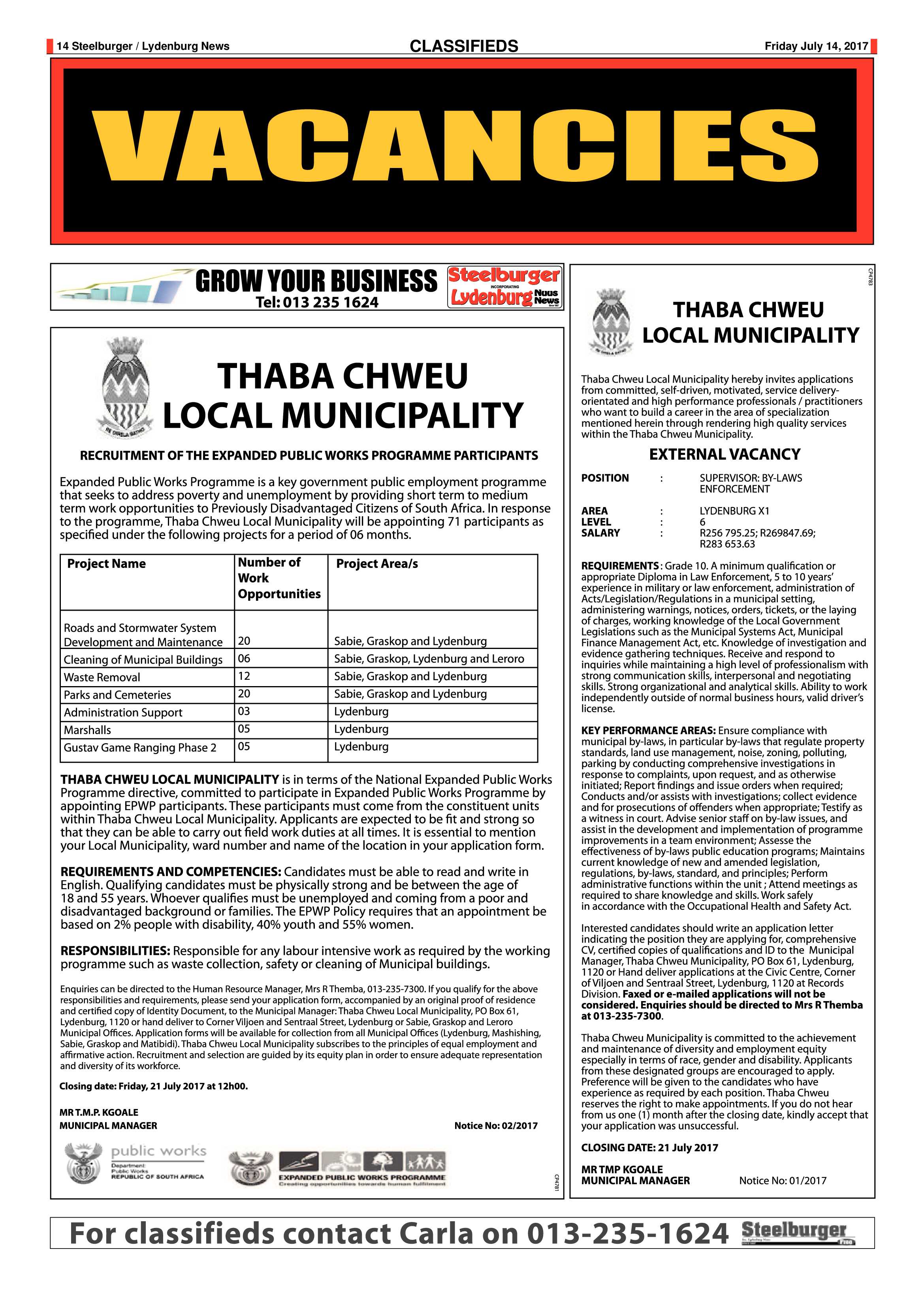 Steelburger News 17 July 2017 page 14