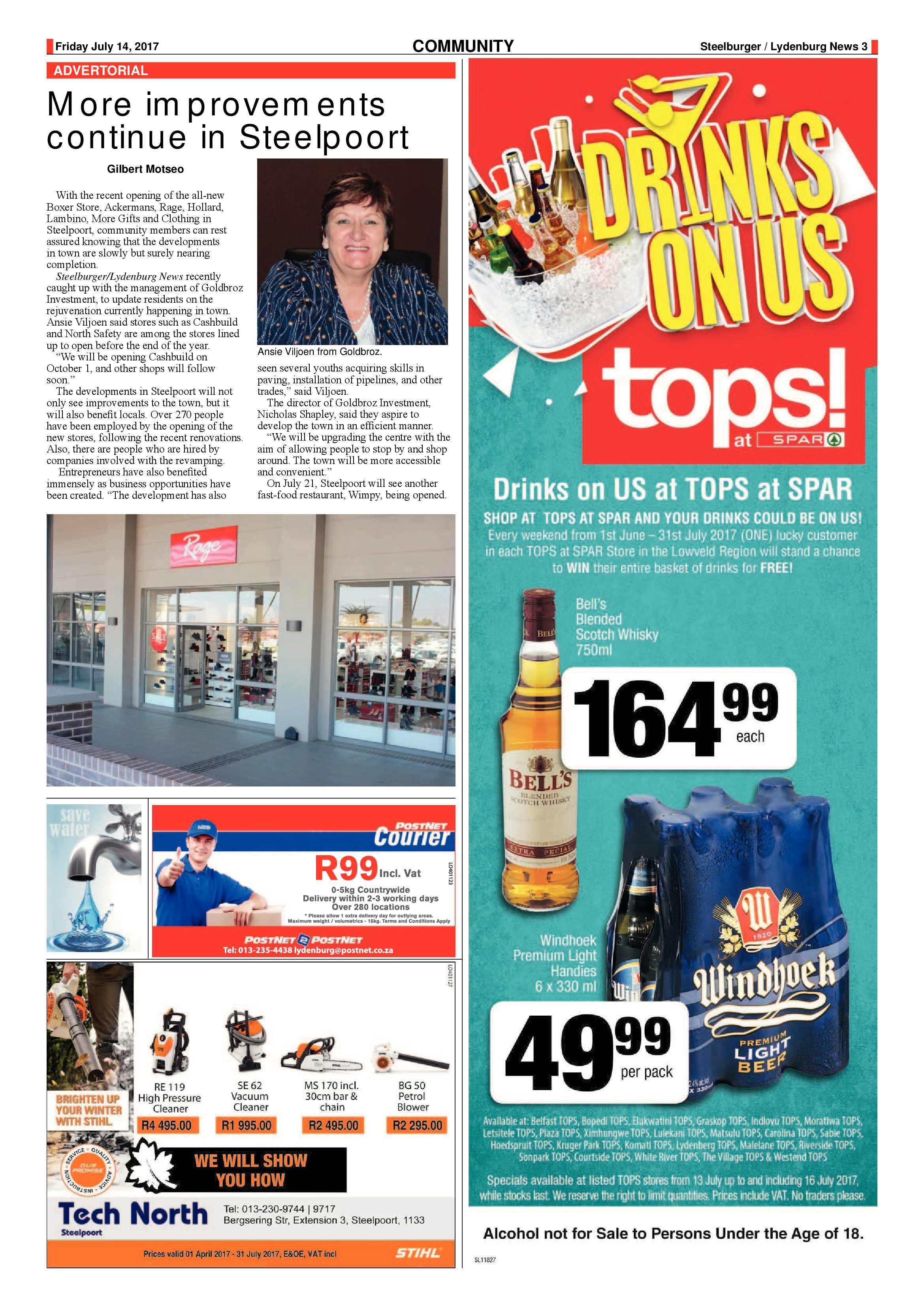 Steelburger News 17 July 2017 page 3
