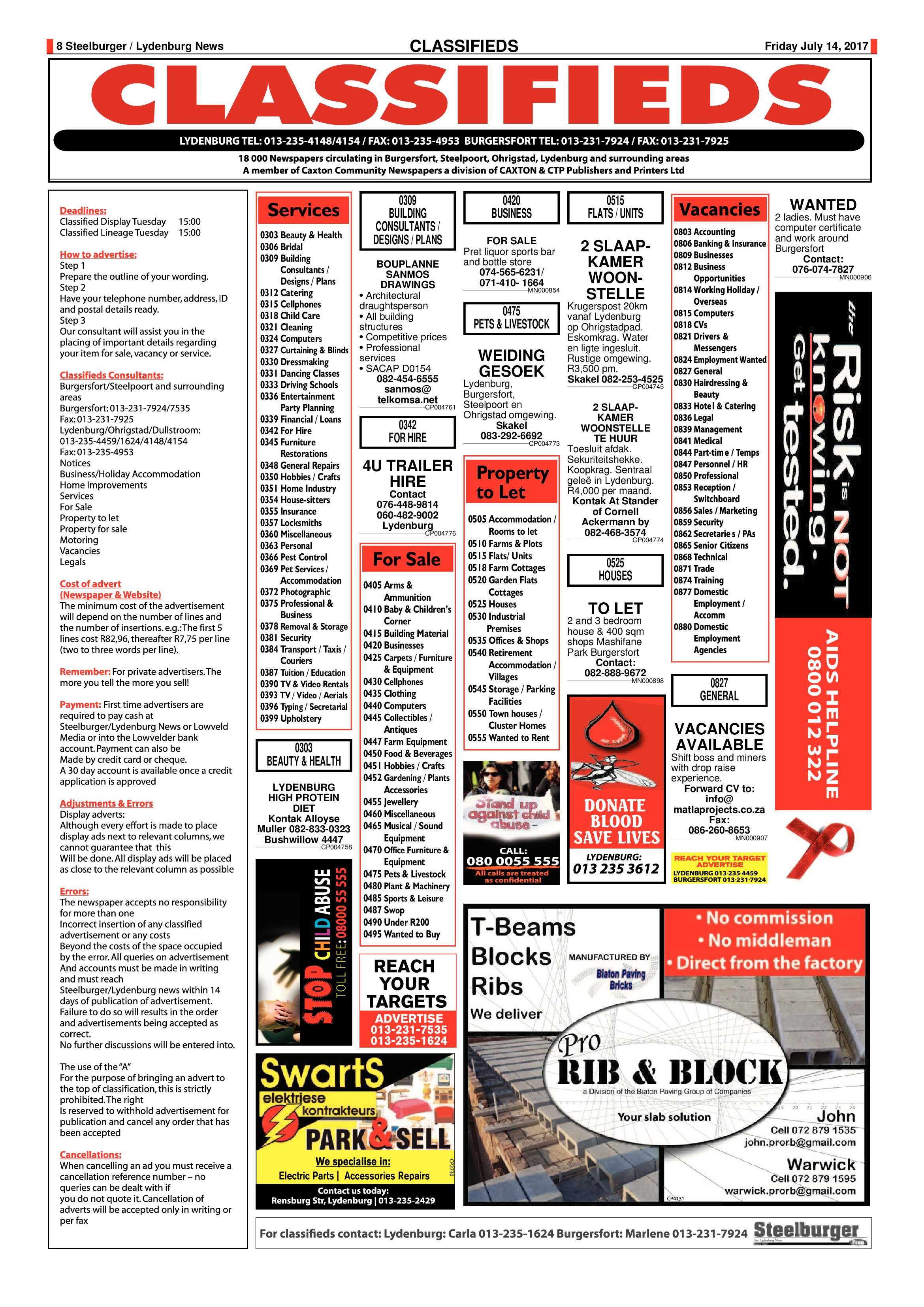 Steelburger News 17 July 2017 page 8