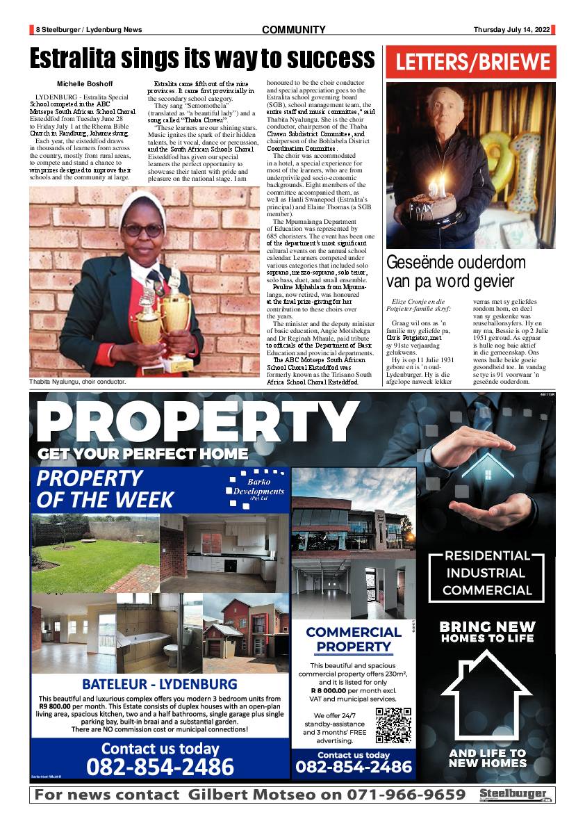 Steelburger News 14 July 2022 page 8