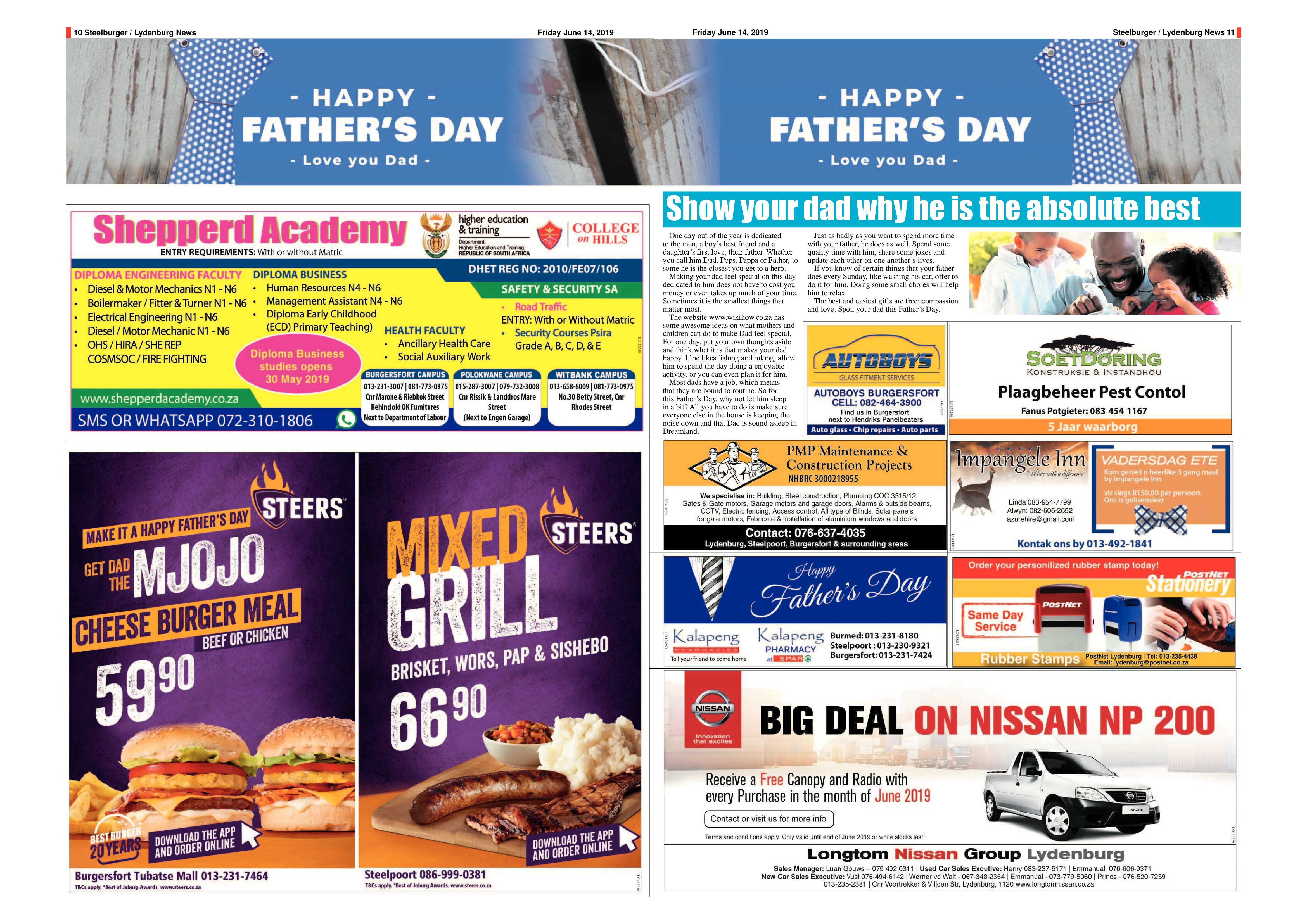 Steelburger News 14 June 2019 page 10