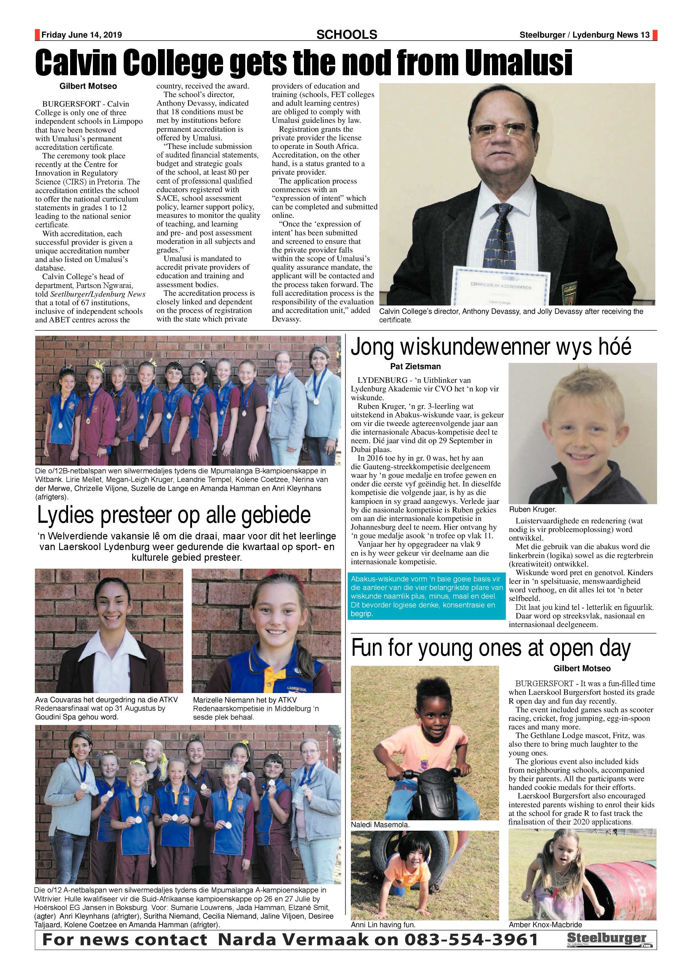 Steelburger News 14 June 2019 page 12
