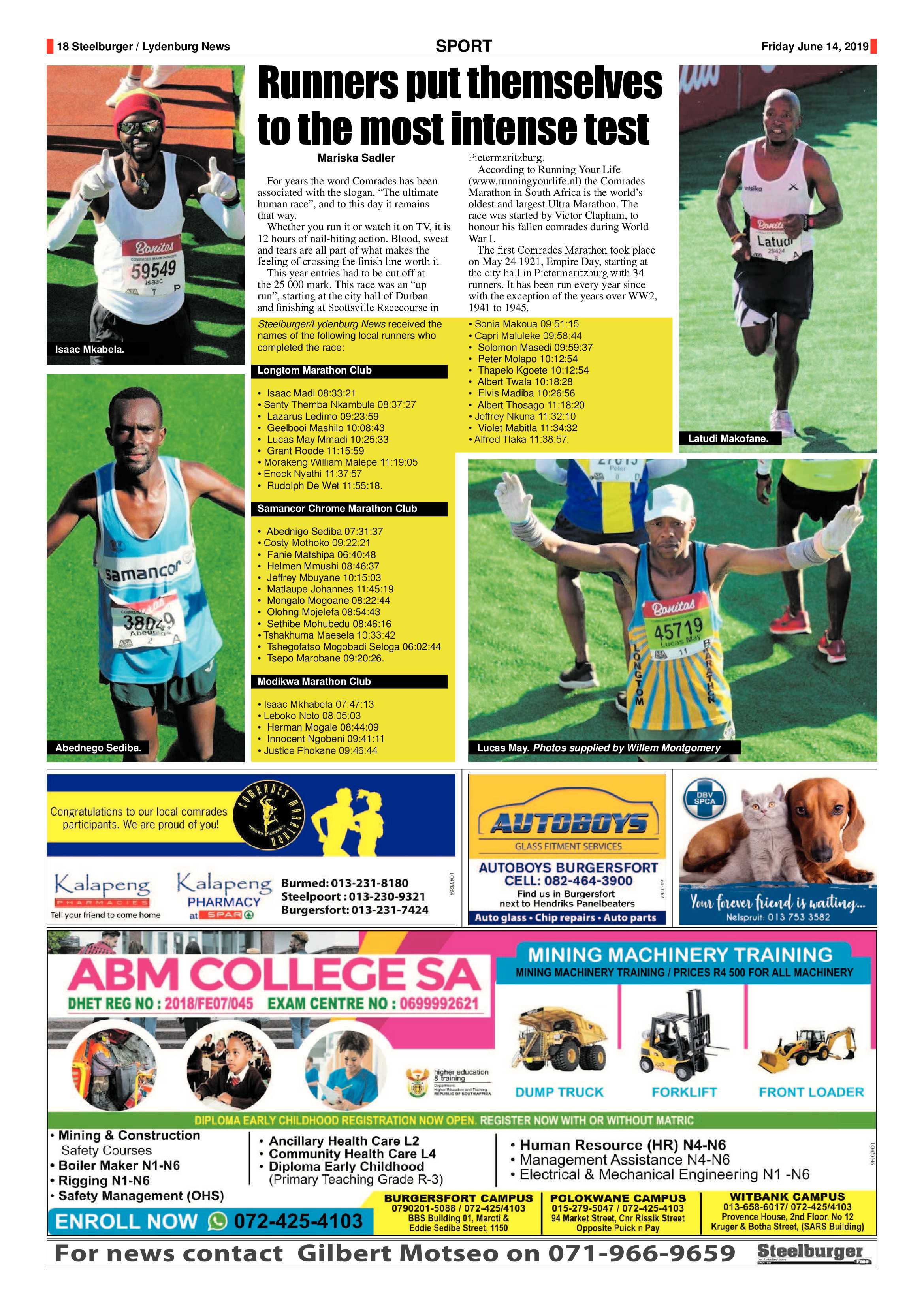 Steelburger News 14 June 2019 page 17