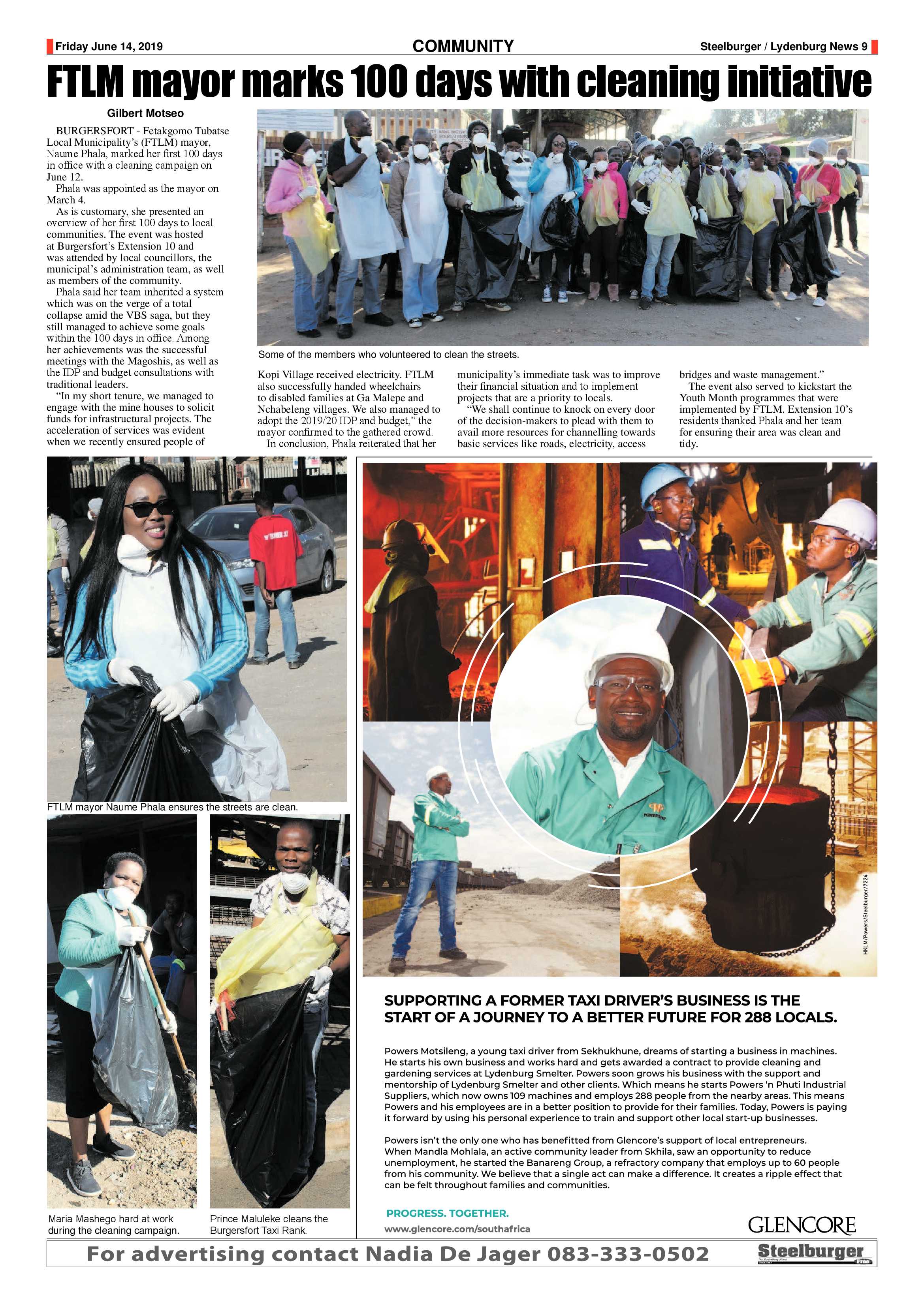 Steelburger News 14 June 2019 page 9