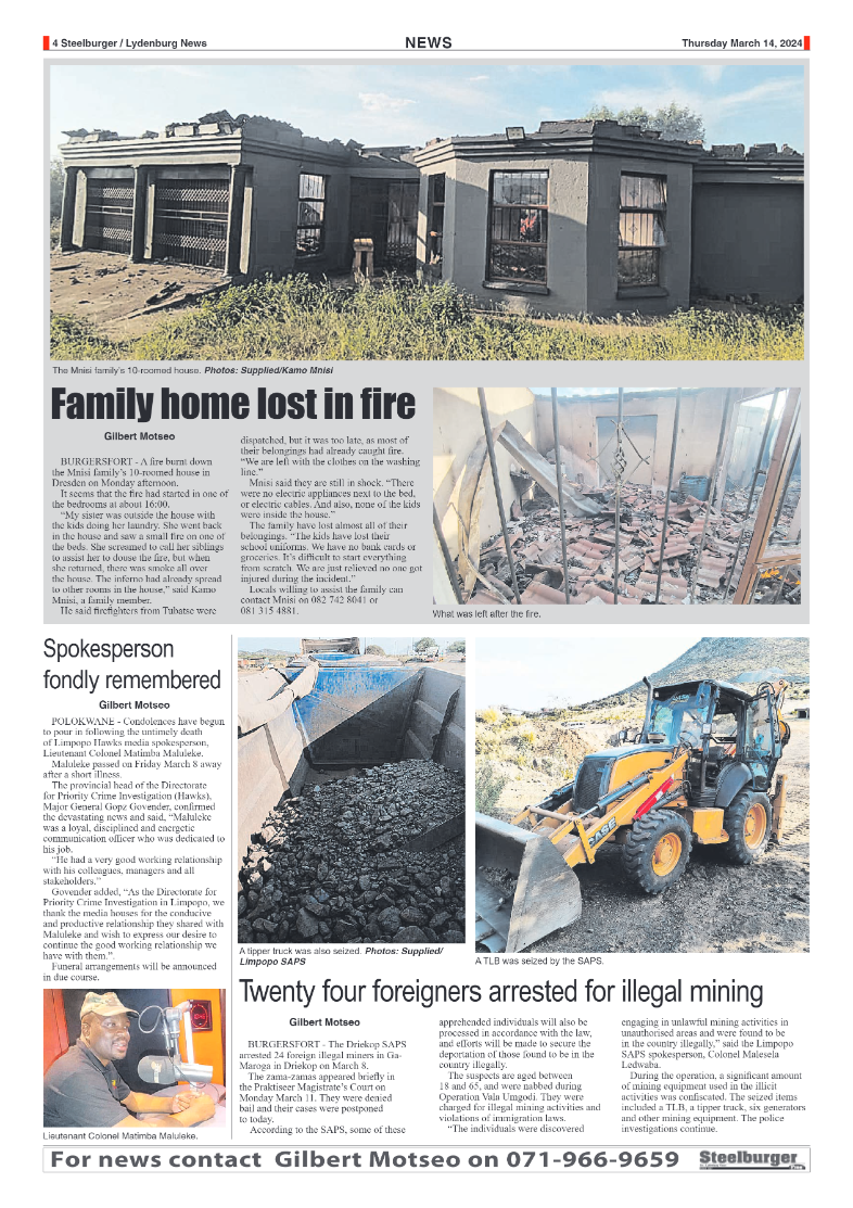 Steelburger News 14 March 2024 page 4