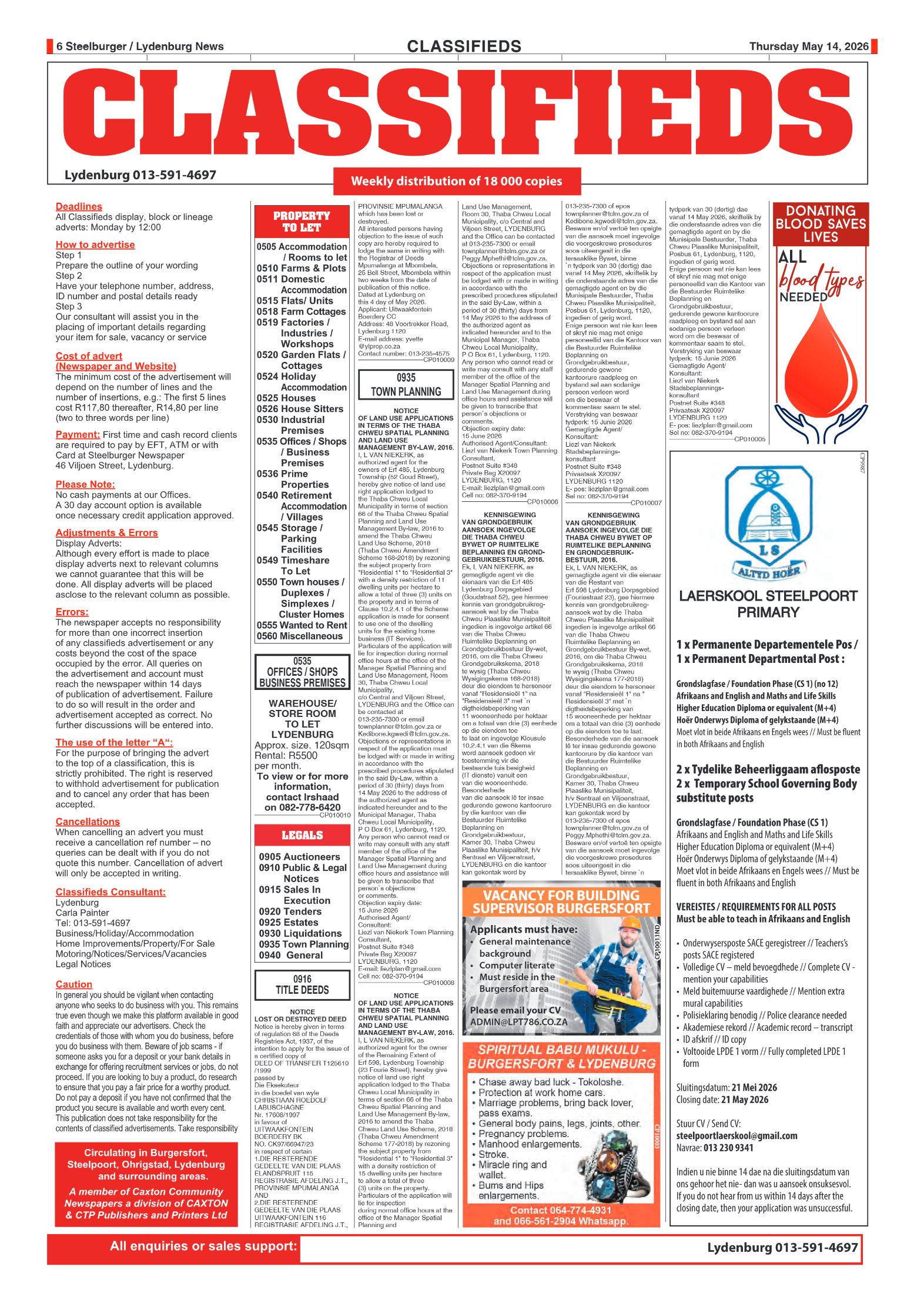 Steelburger News 14 May 2026 page 6