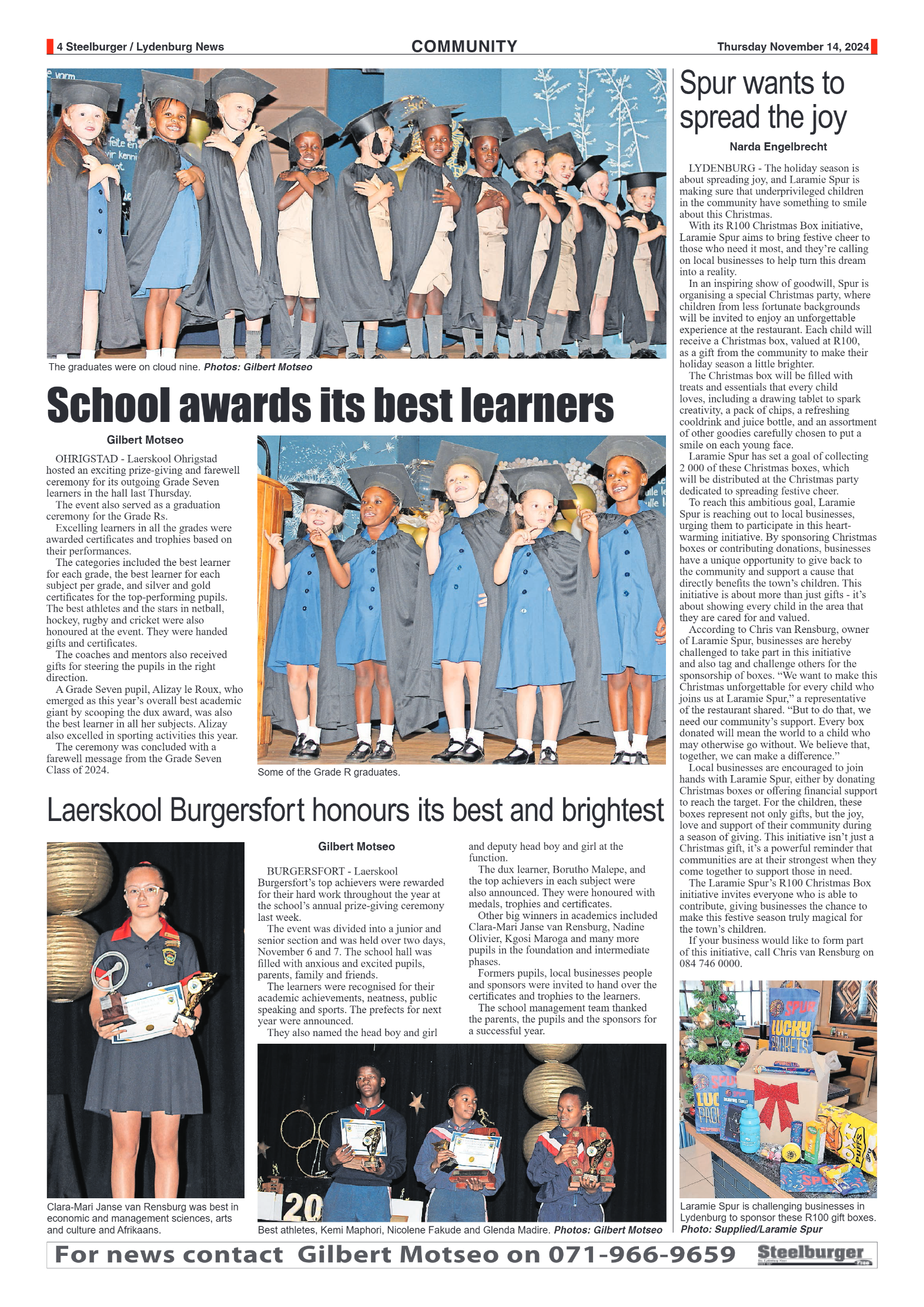 Steelburger News 14 November 2024 page 4