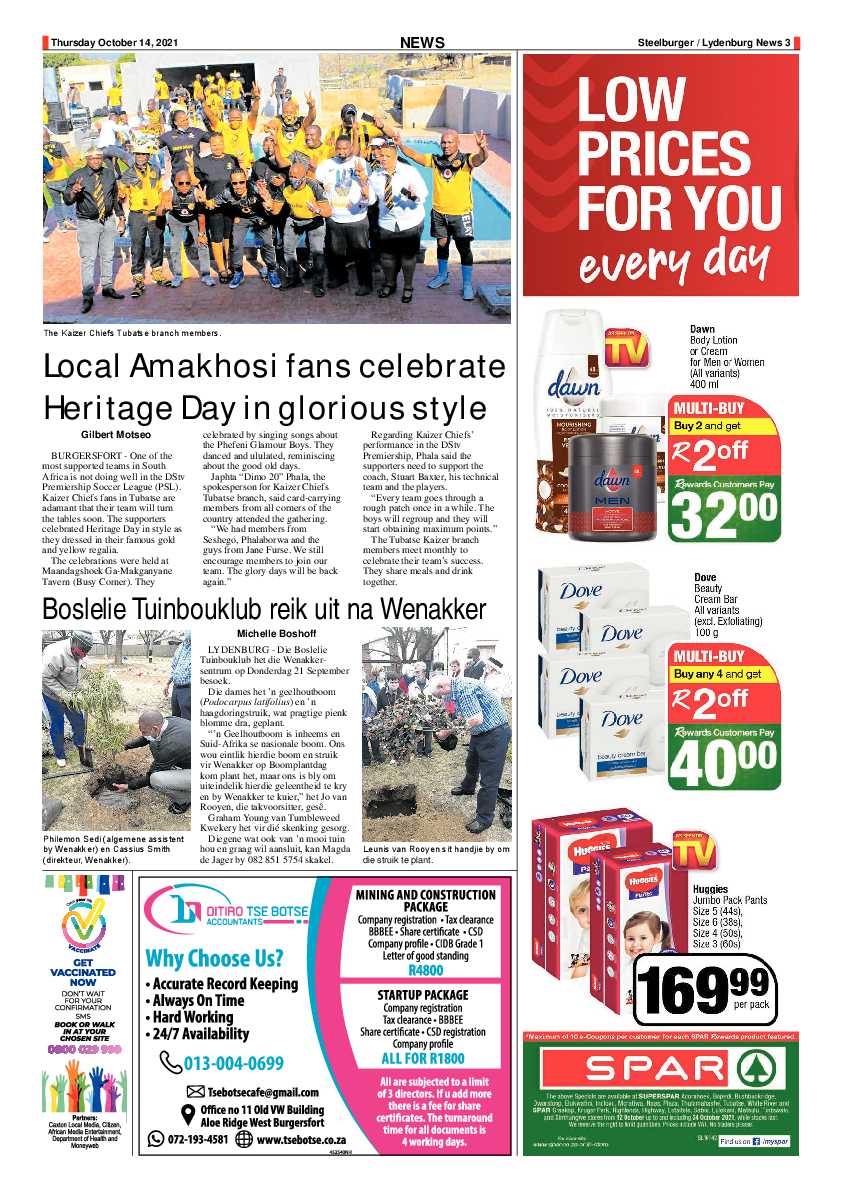 Steelburger News 14 October 2021 page 3