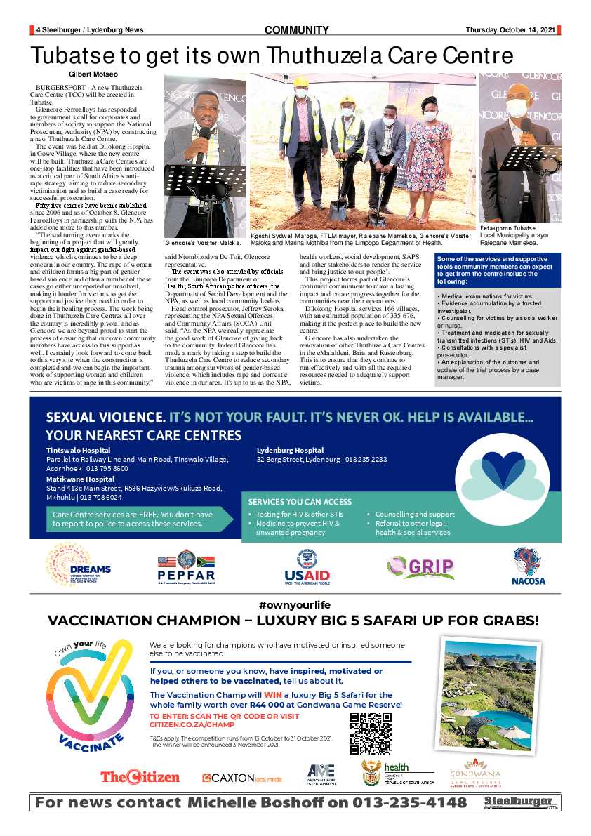 Steelburger News 14 October 2021 page 4