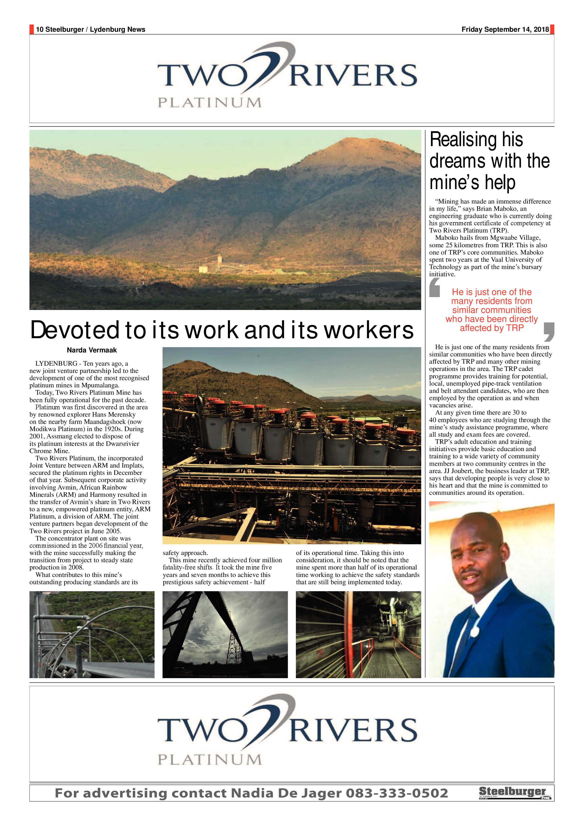 Steelburger News 14 September 2018 page 10