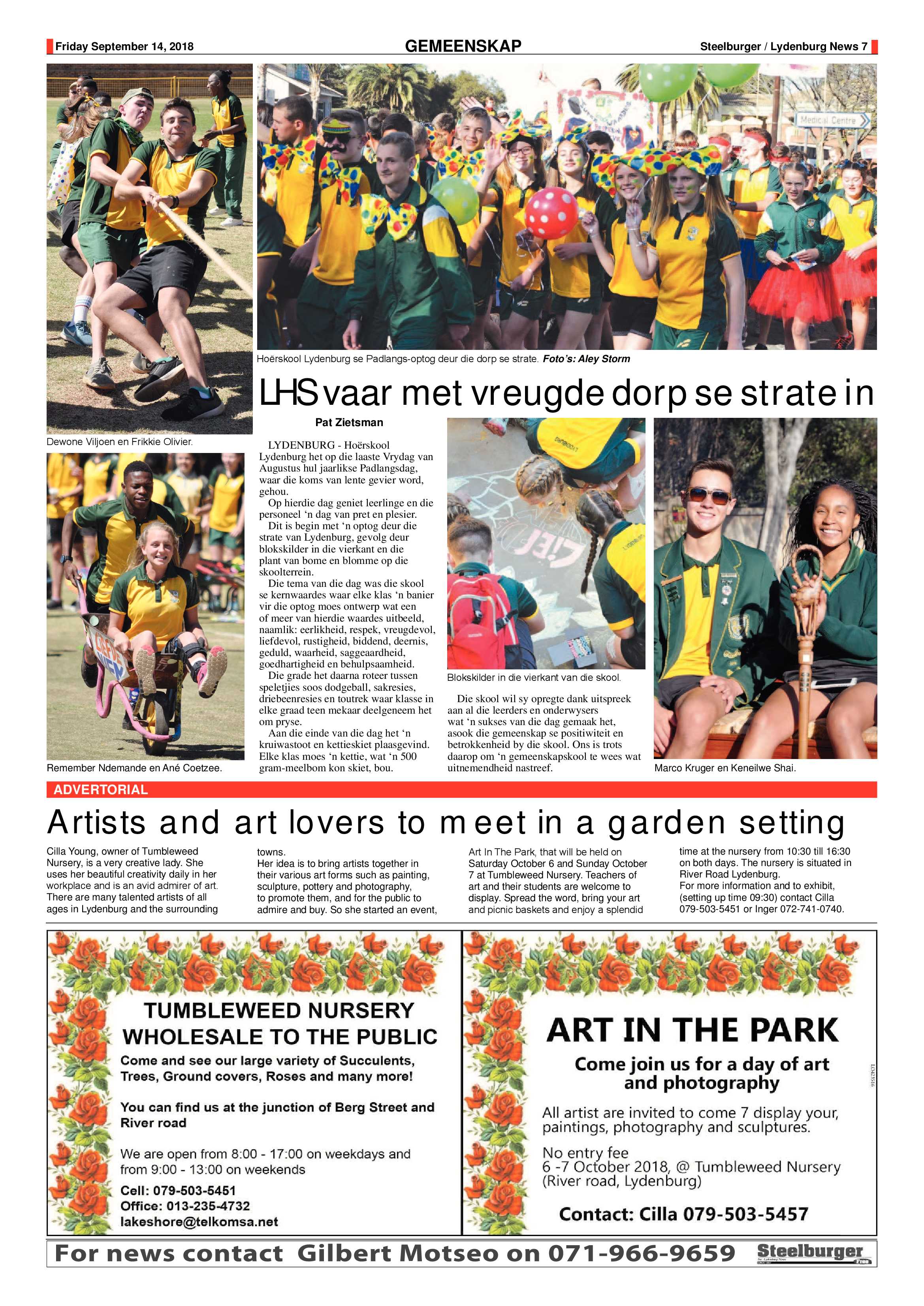 Steelburger News 14 September 2018 page 7
