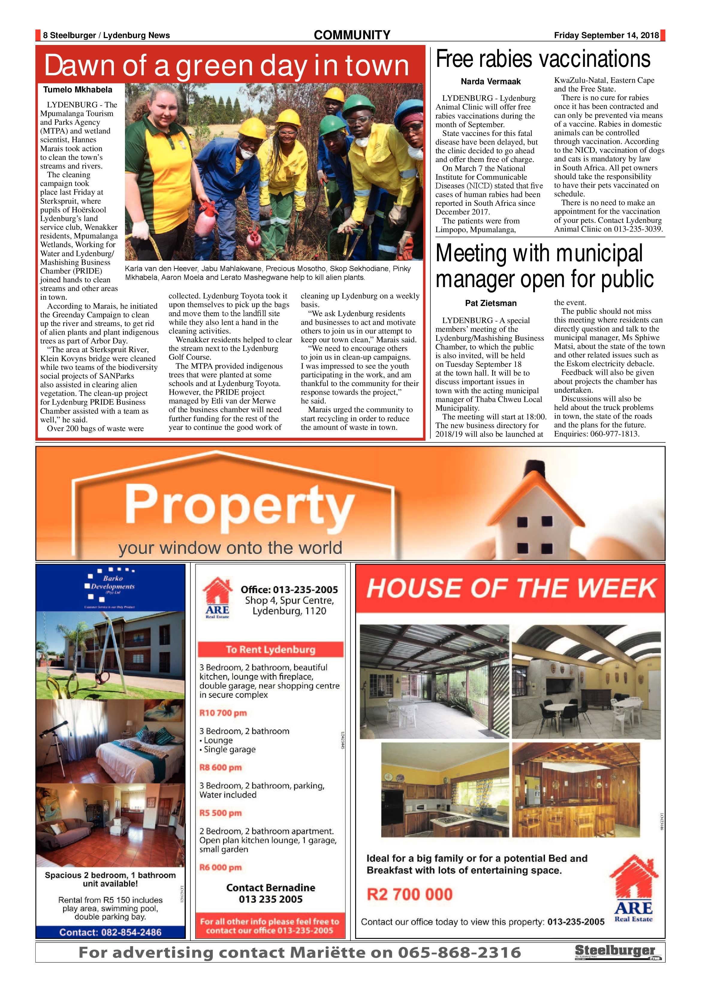 Steelburger News 14 September 2018 page 8