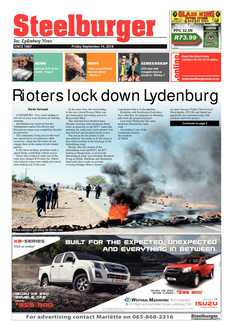 Steelburger News 14 September 2018