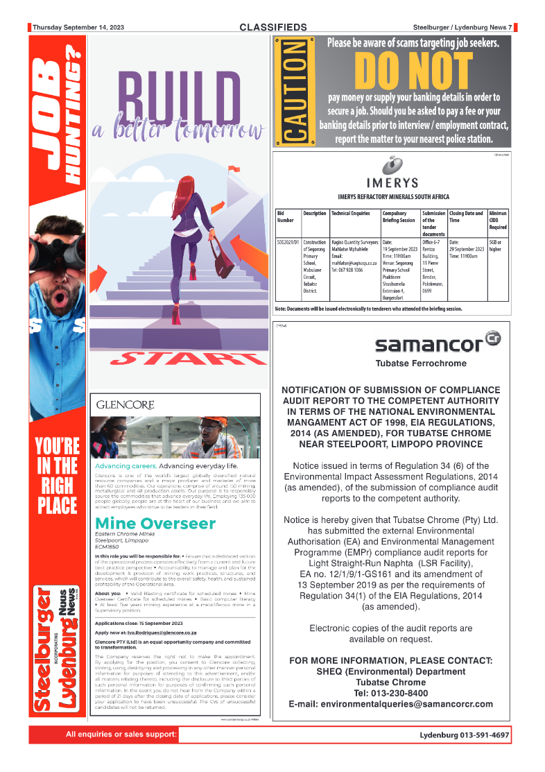 Steelburger News 14 September 2023 page 7