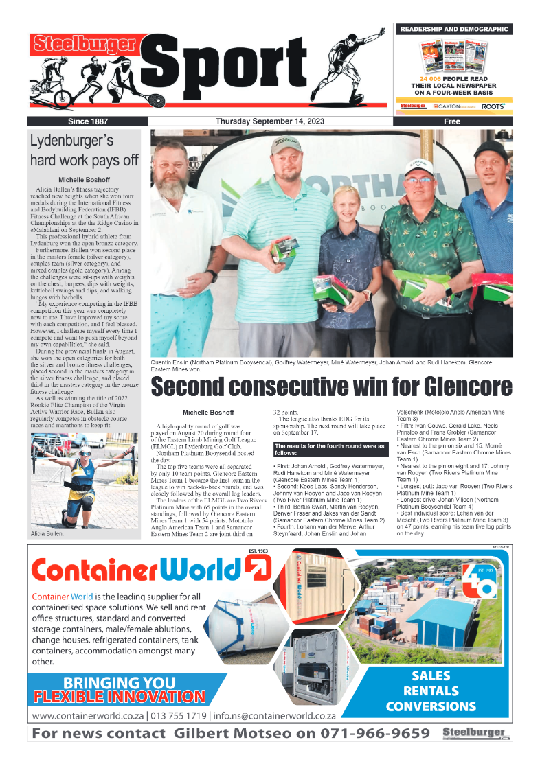 Steelburger News 14 September 2023 page 8